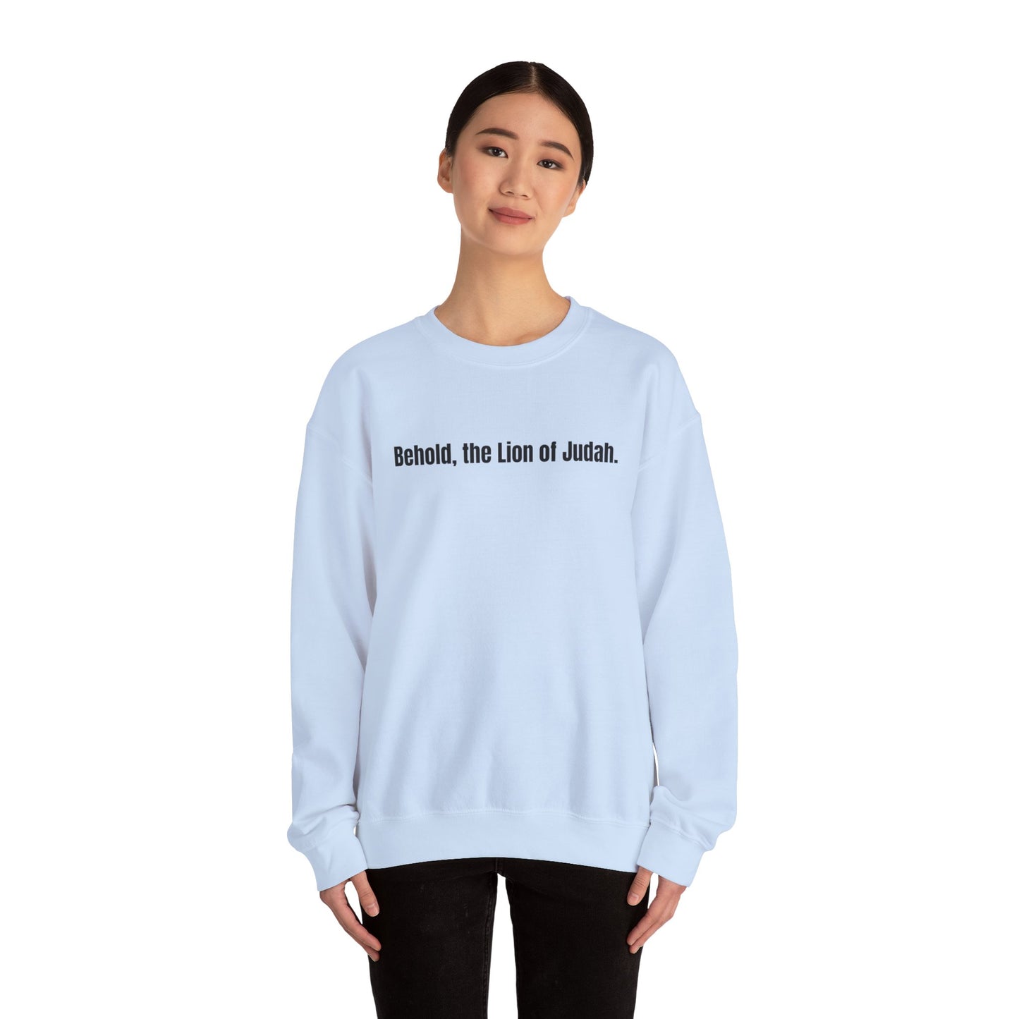 Lion and Lamb Crewneck Sweatshirt