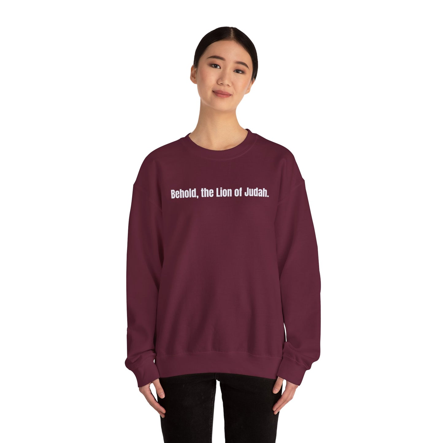 Lion and Lamb Crewneck Sweatshirt