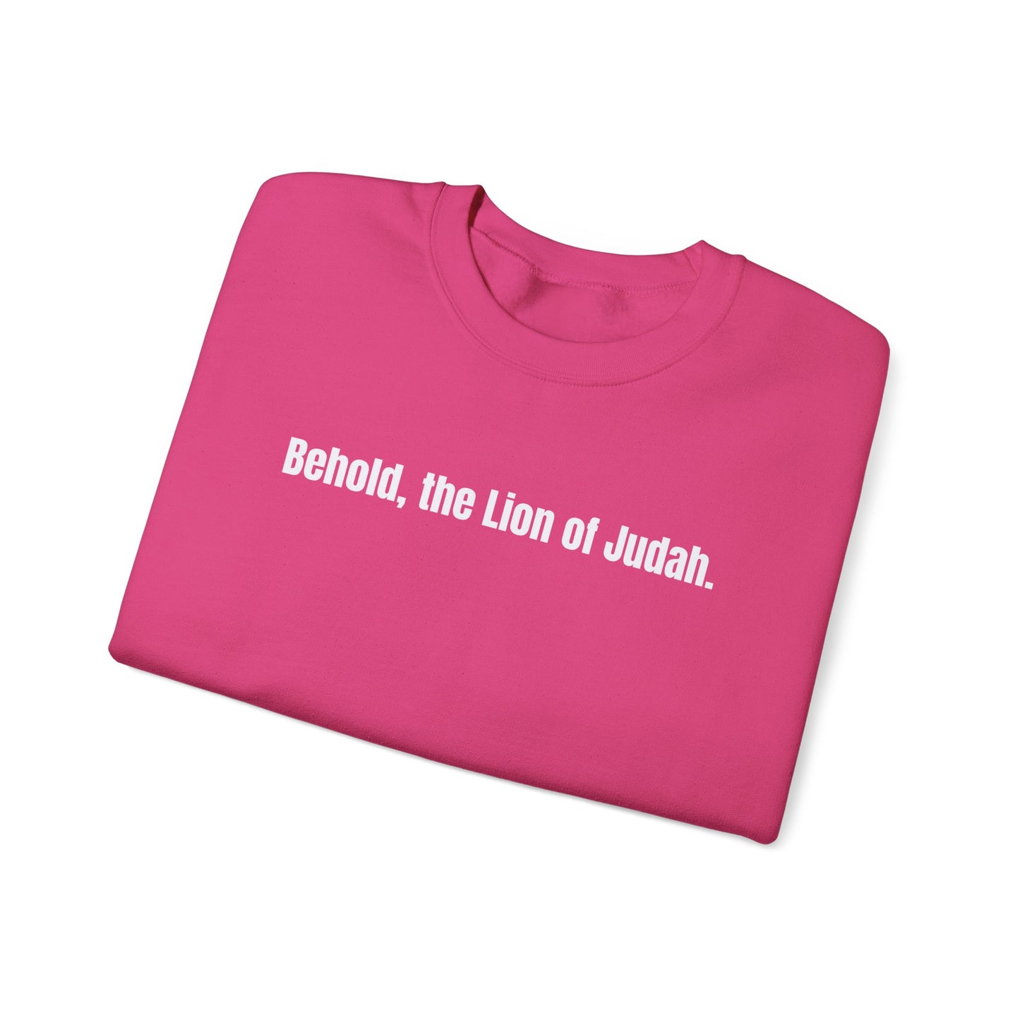 Lion and Lamb Crewneck Sweatshirt