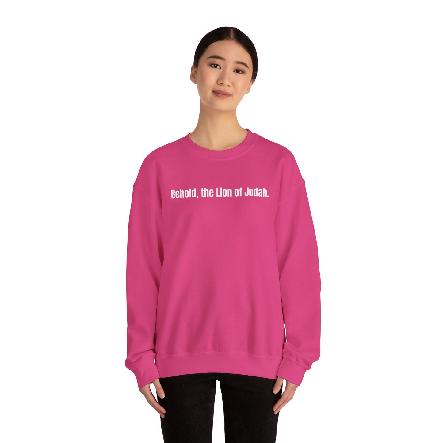 Lion and Lamb Crewneck Sweatshirt