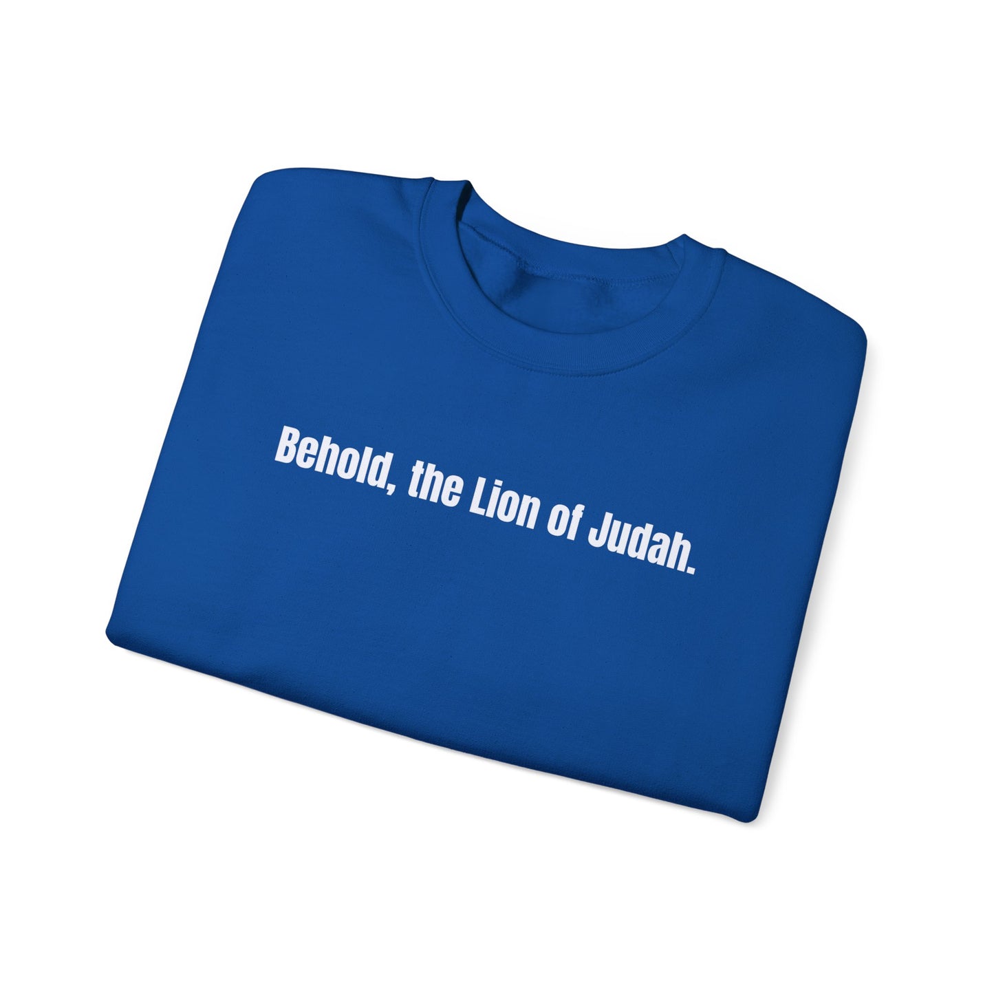 Lion and Lamb Crewneck Sweatshirt