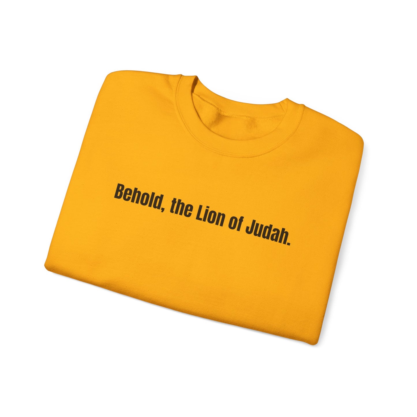 Lion and Lamb Crewneck Sweatshirt