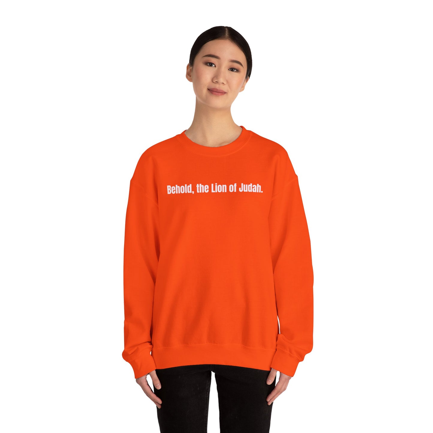 Lion and Lamb Crewneck Sweatshirt