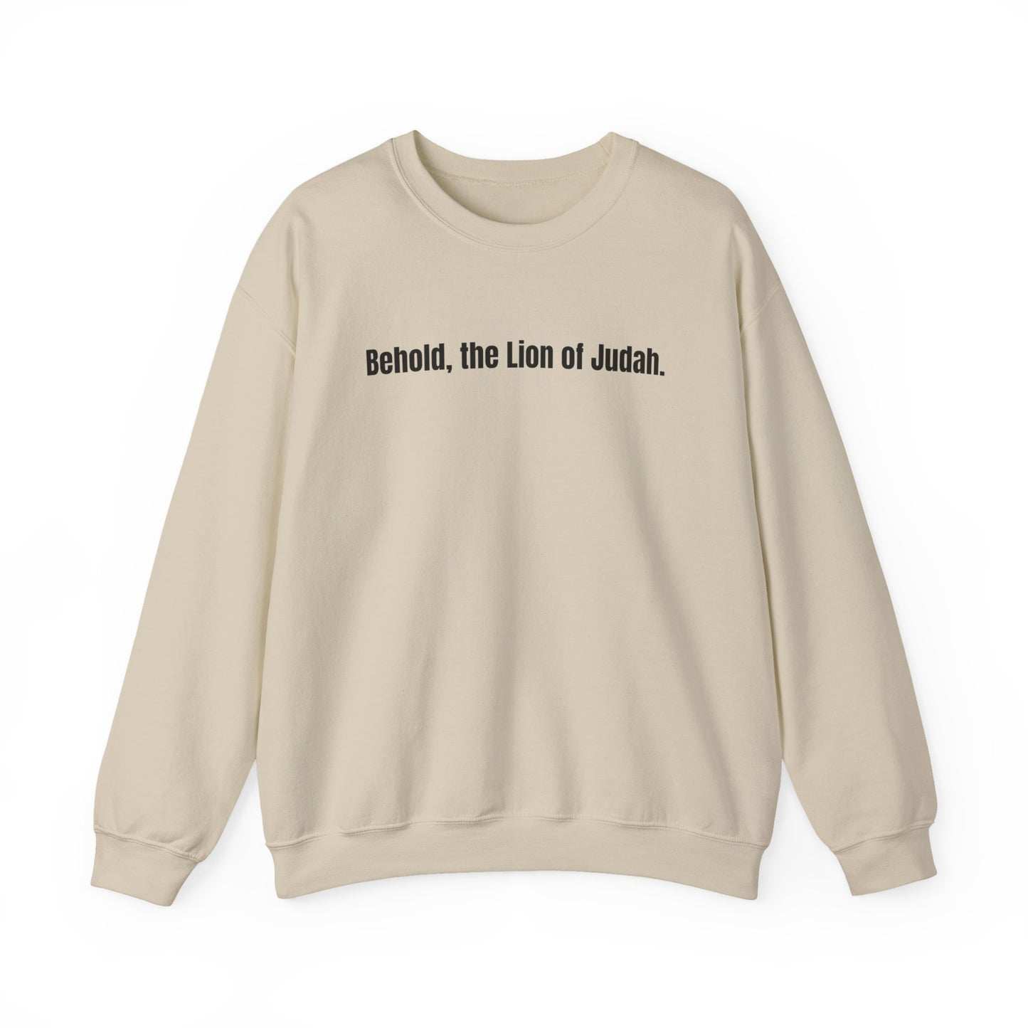 Lion and Lamb Crewneck Sweatshirt