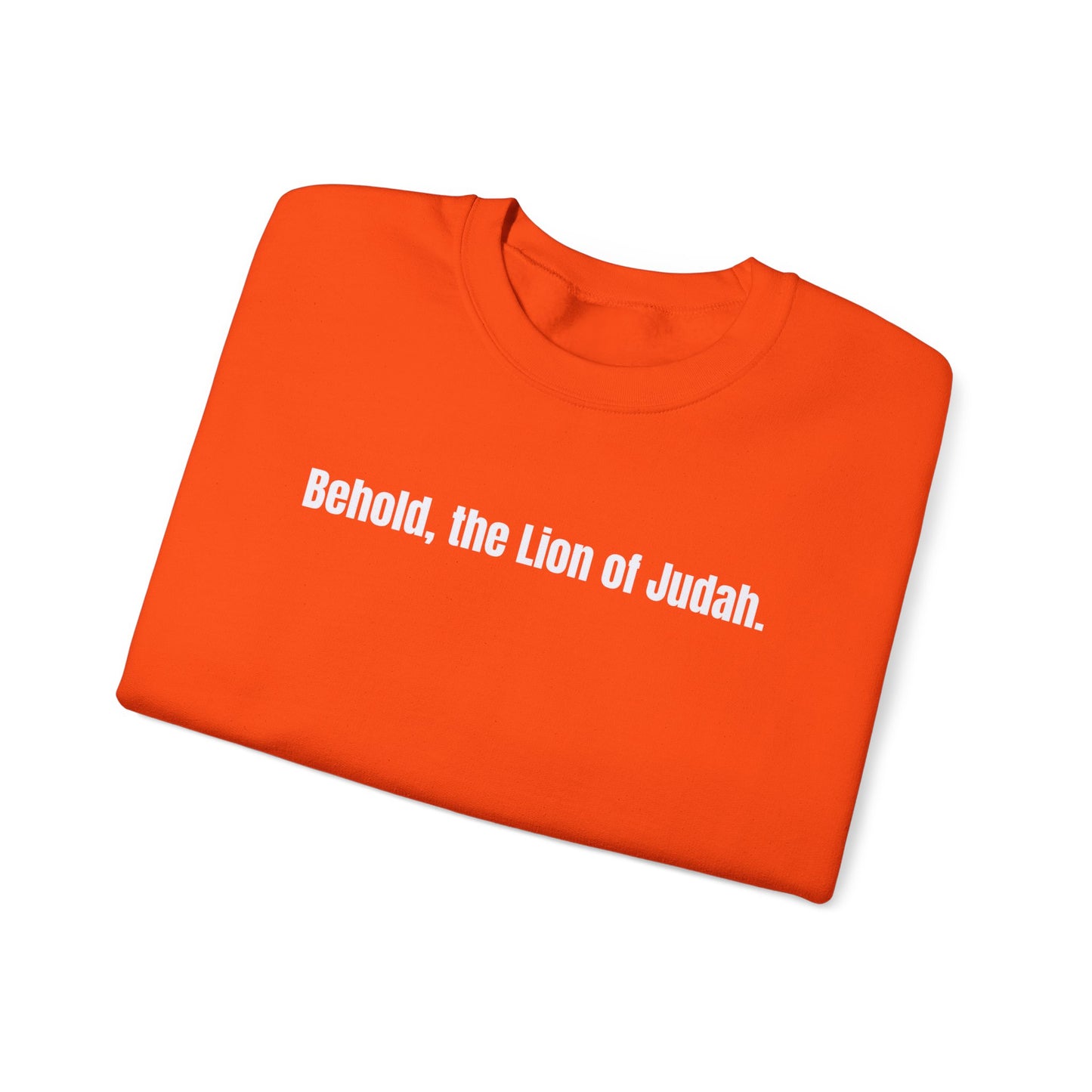 Lion and Lamb Crewneck Sweatshirt