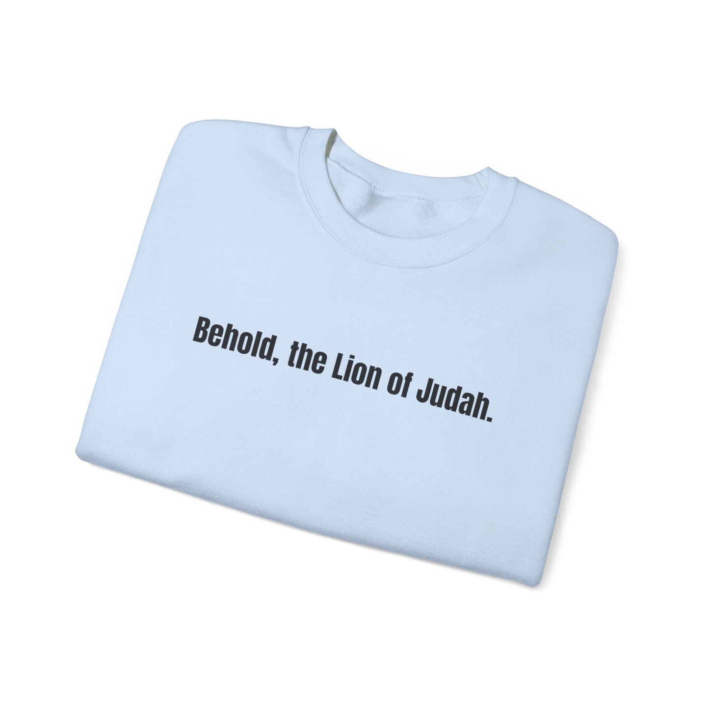 Lion and Lamb Crewneck Sweatshirt