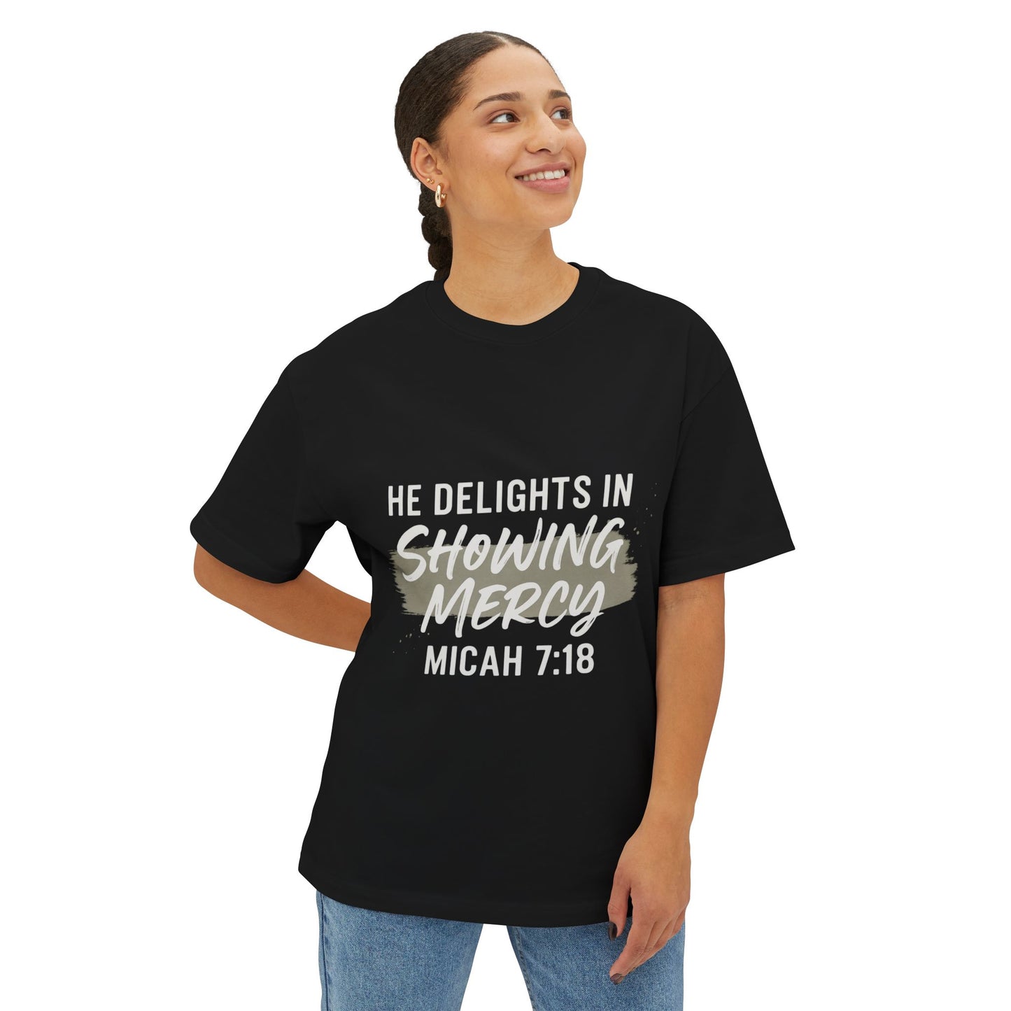 He Delights in Showing Mercy Tee Micah 7:18