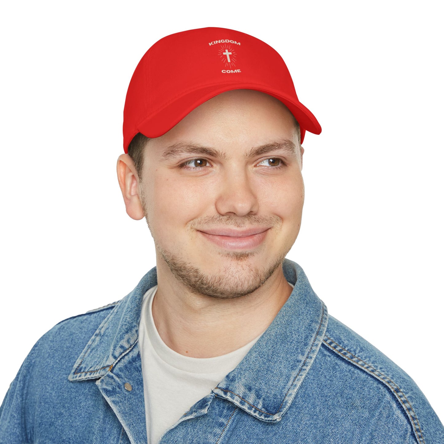 Kingdom Come Low Profile Baseball Cap, Casual Hat, Gift for Him/Her, Everyday Wear, Faith-Based Cap