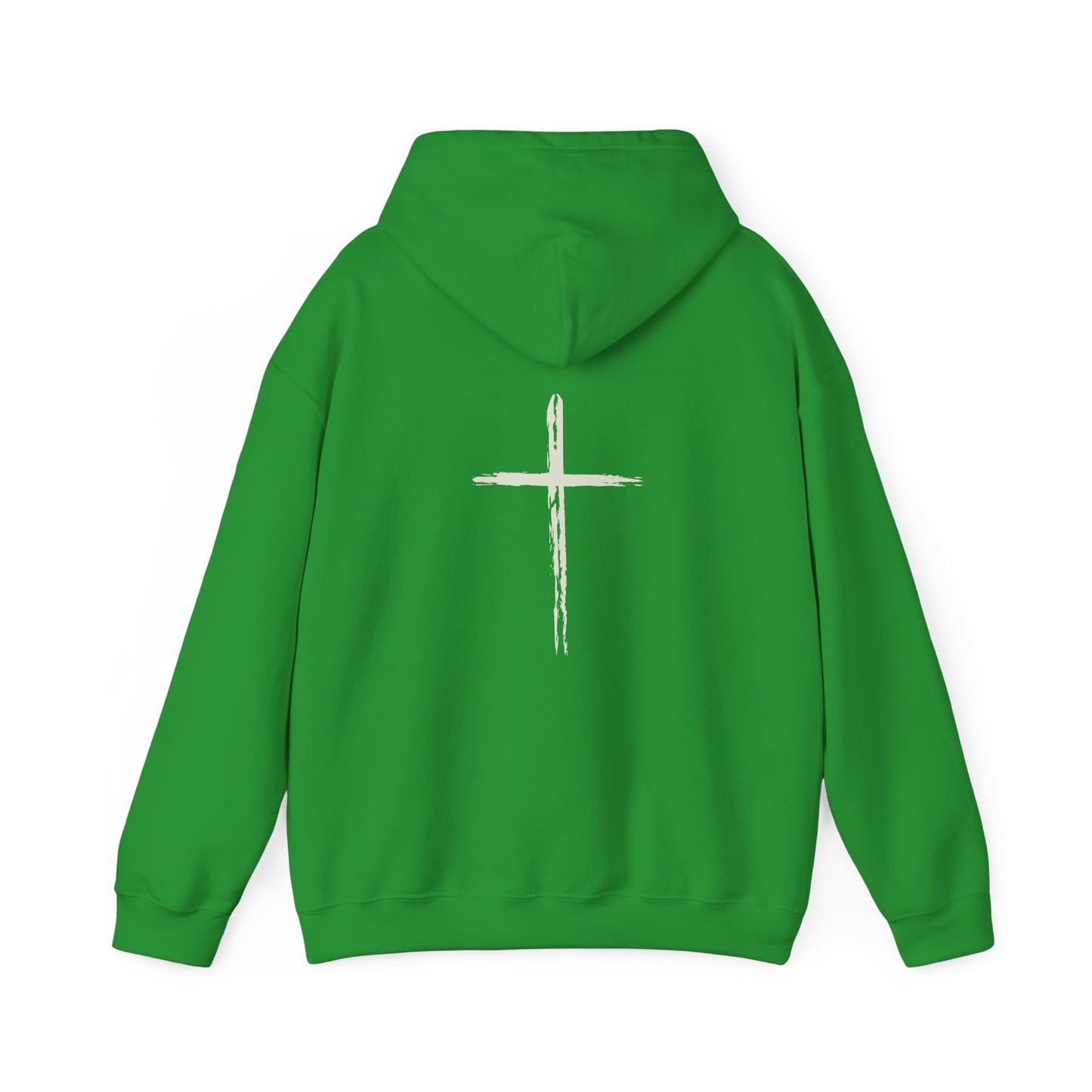 Chains Broken Hoodie with Cross on the back Isaiah 43:18-19