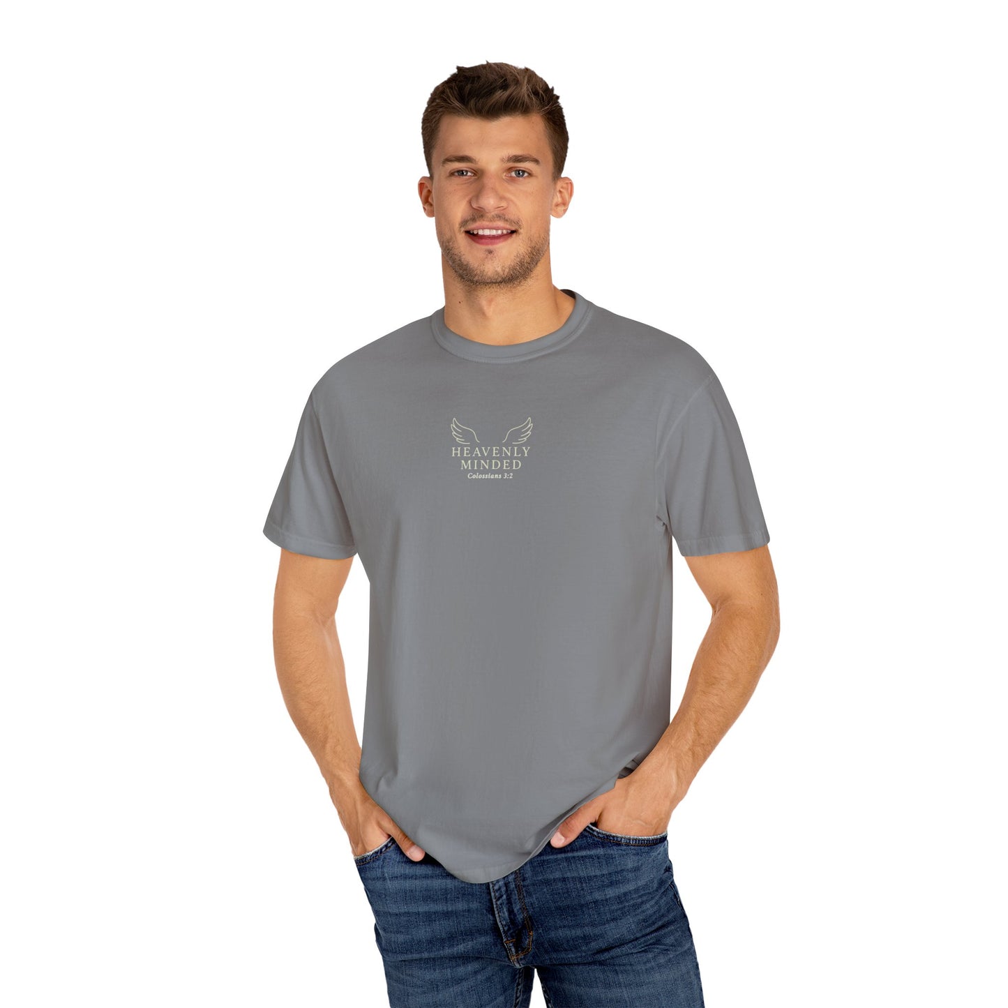 Heavenly Minded T-Shirt, Comfortable Casual Wear, Gift for Spiritual Friends, Unisex Clothing, Everyday Relaxed Tee
