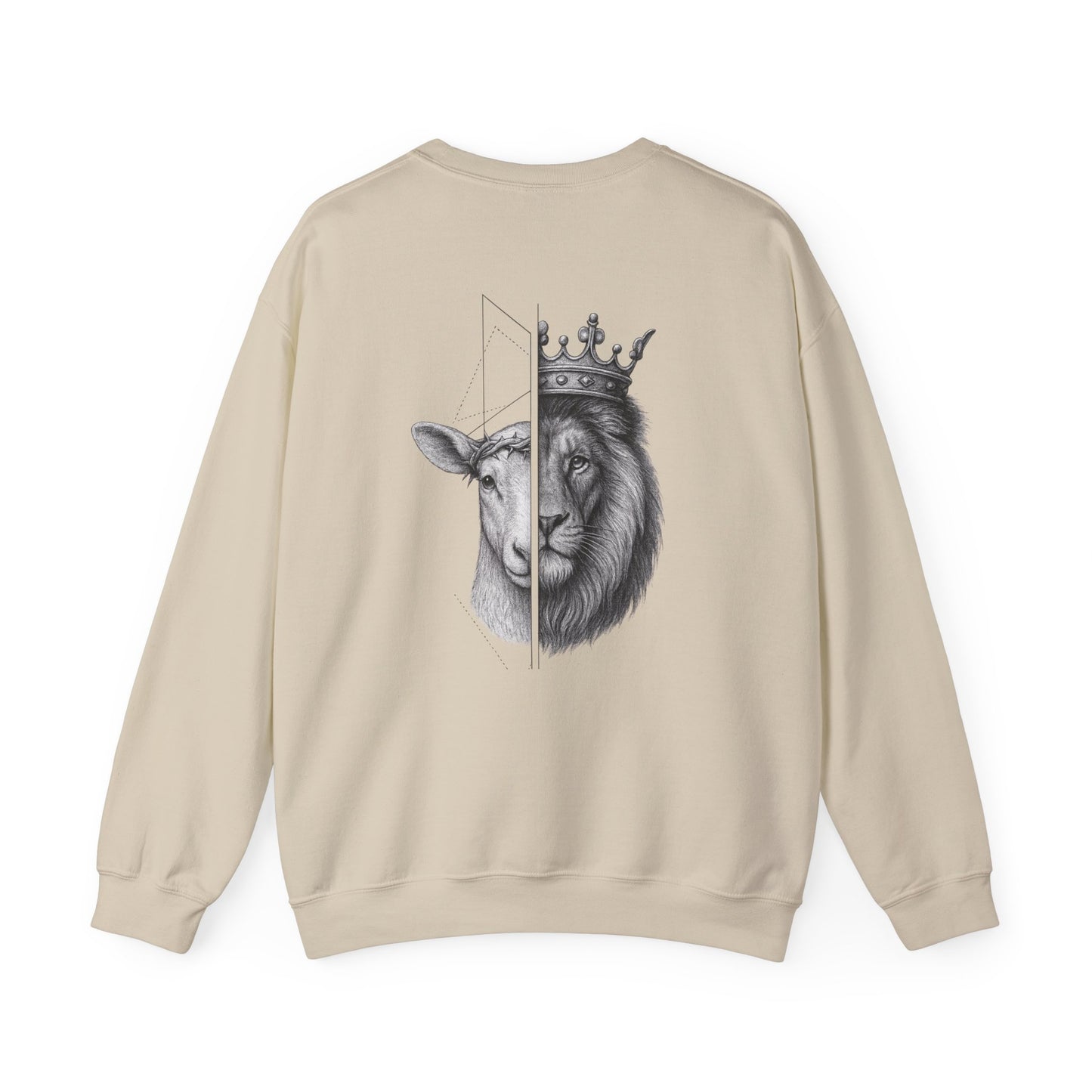 Lion and Lamb Crewneck Sweatshirt