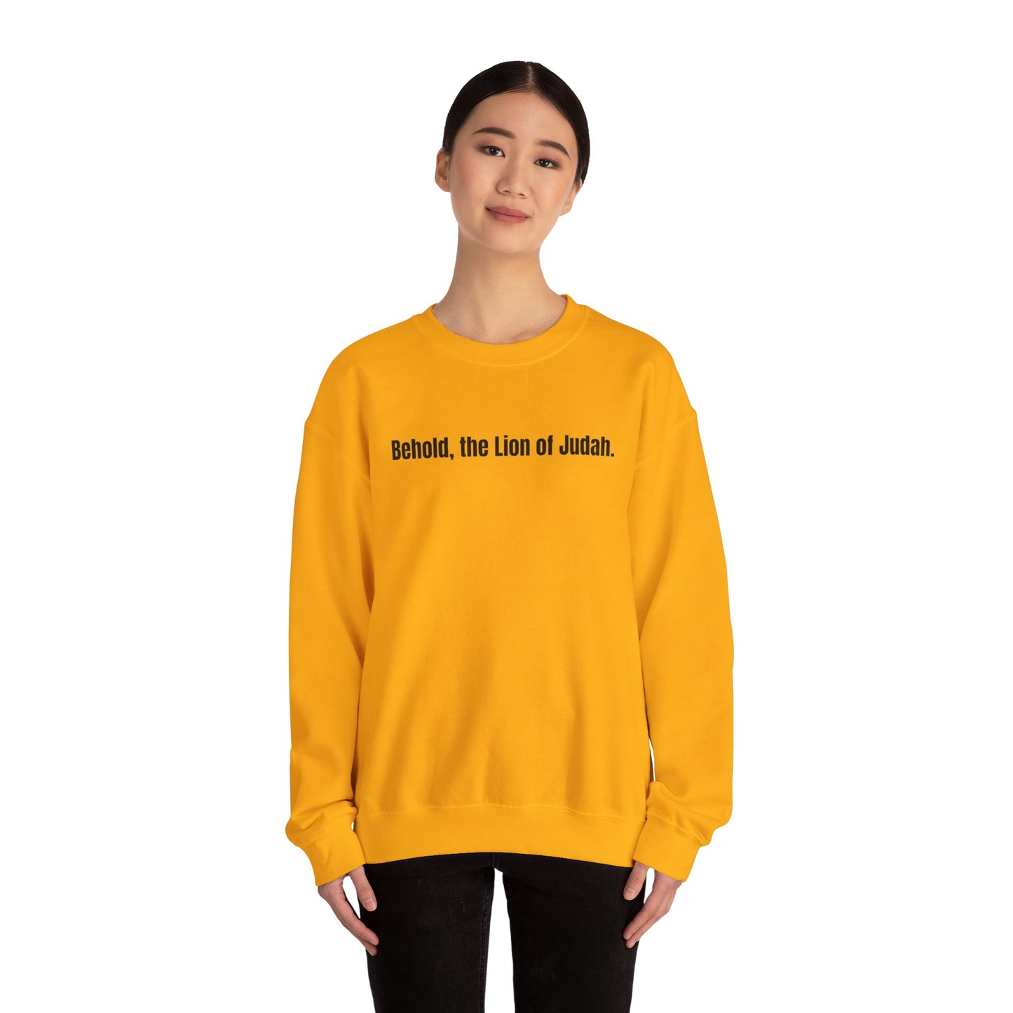 Lion and Lamb Crewneck Sweatshirt
