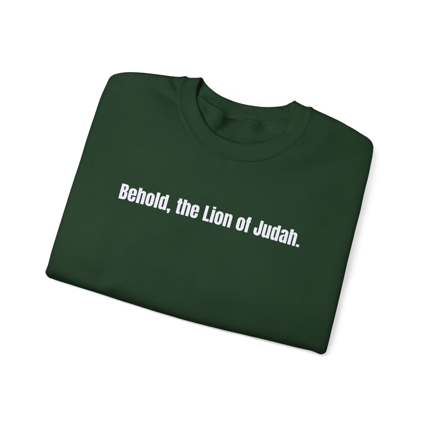 Lion and Lamb Crewneck Sweatshirt