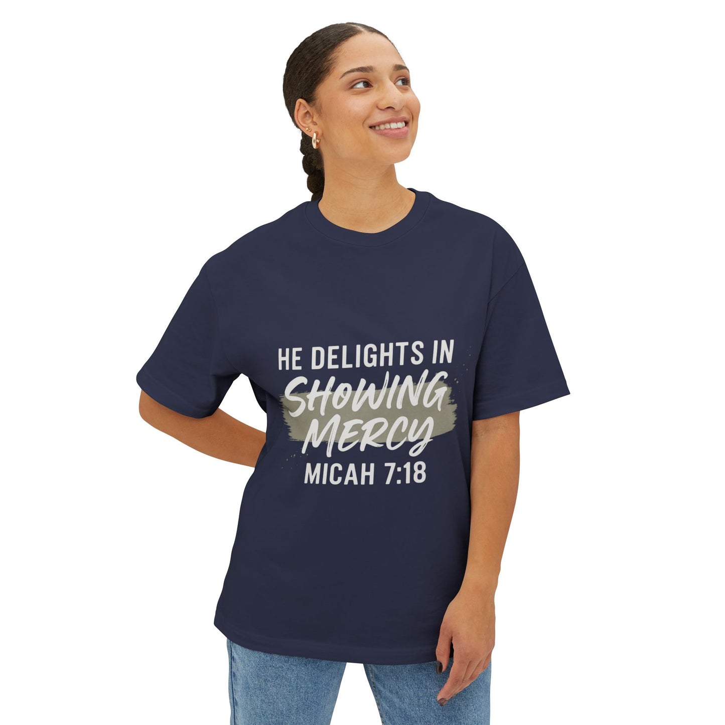 He Delights in Showing Mercy Tee Micah 7:18