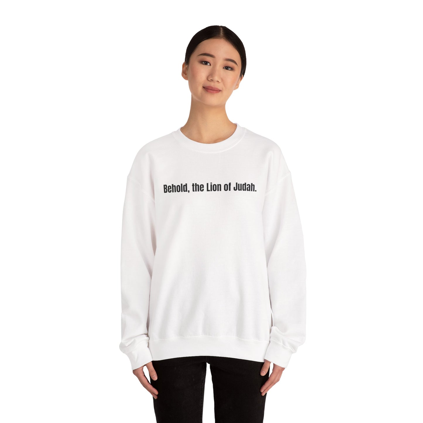 Lion and Lamb Crewneck Sweatshirt