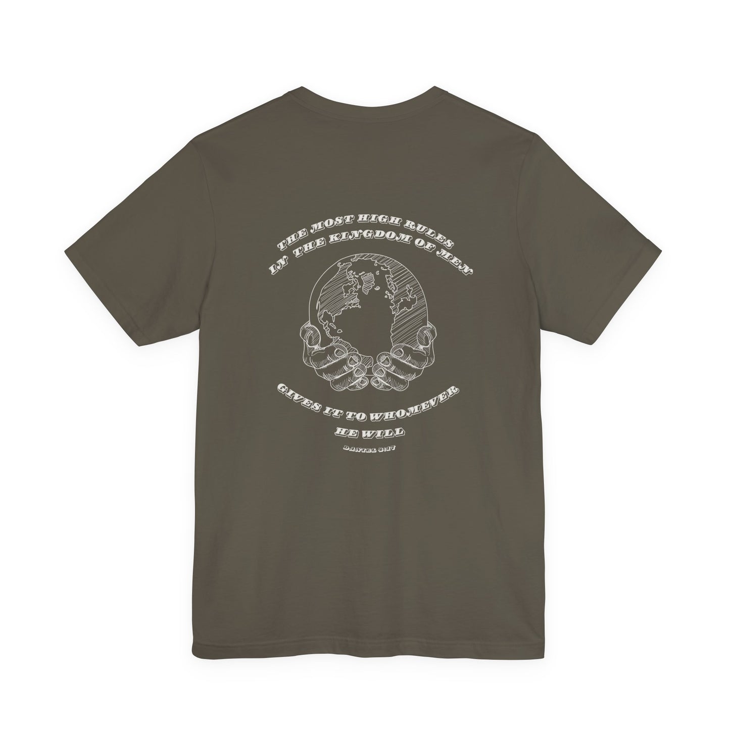 Crown & Earth Daniel 4:17 Faith Tee