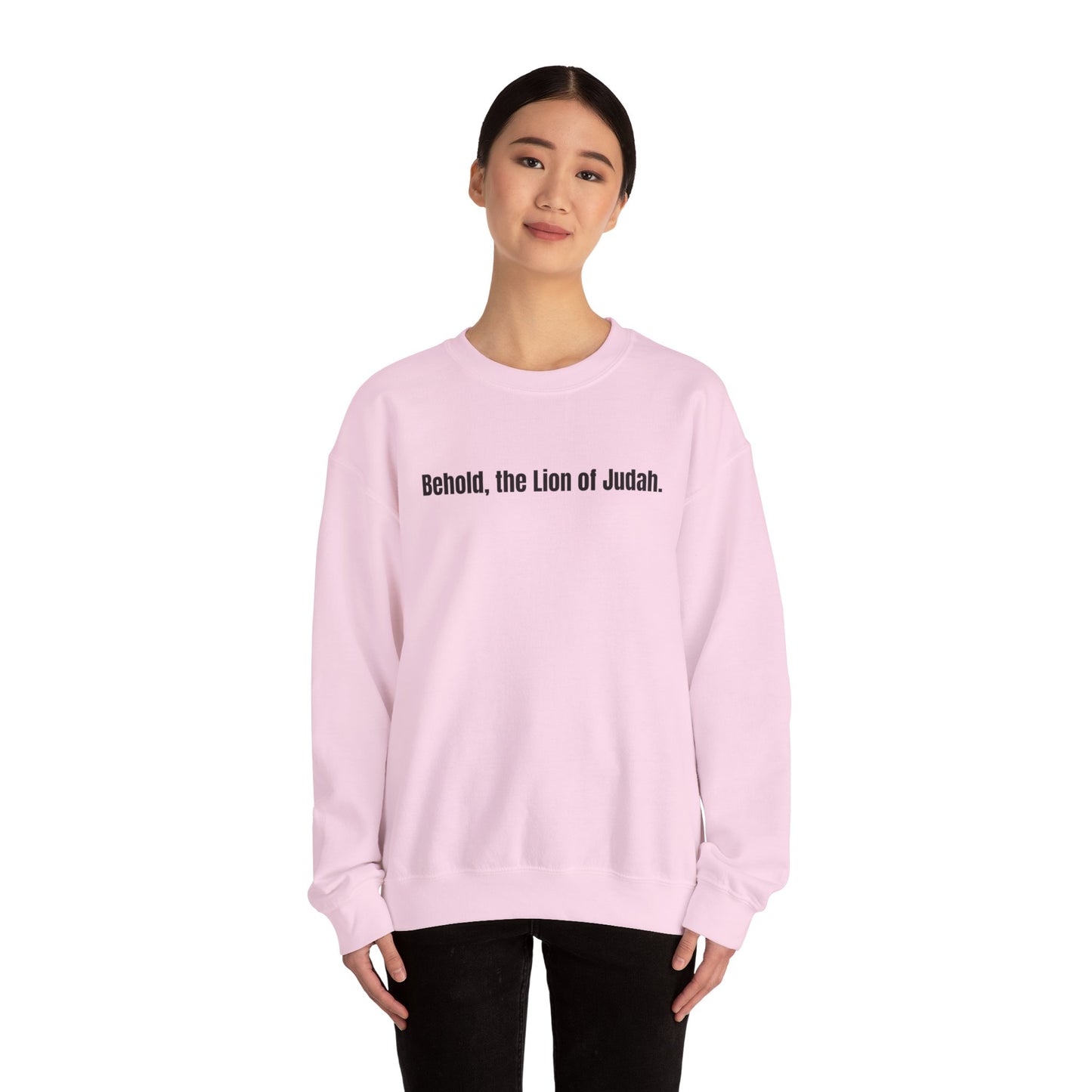 Lion and Lamb Crewneck Sweatshirt