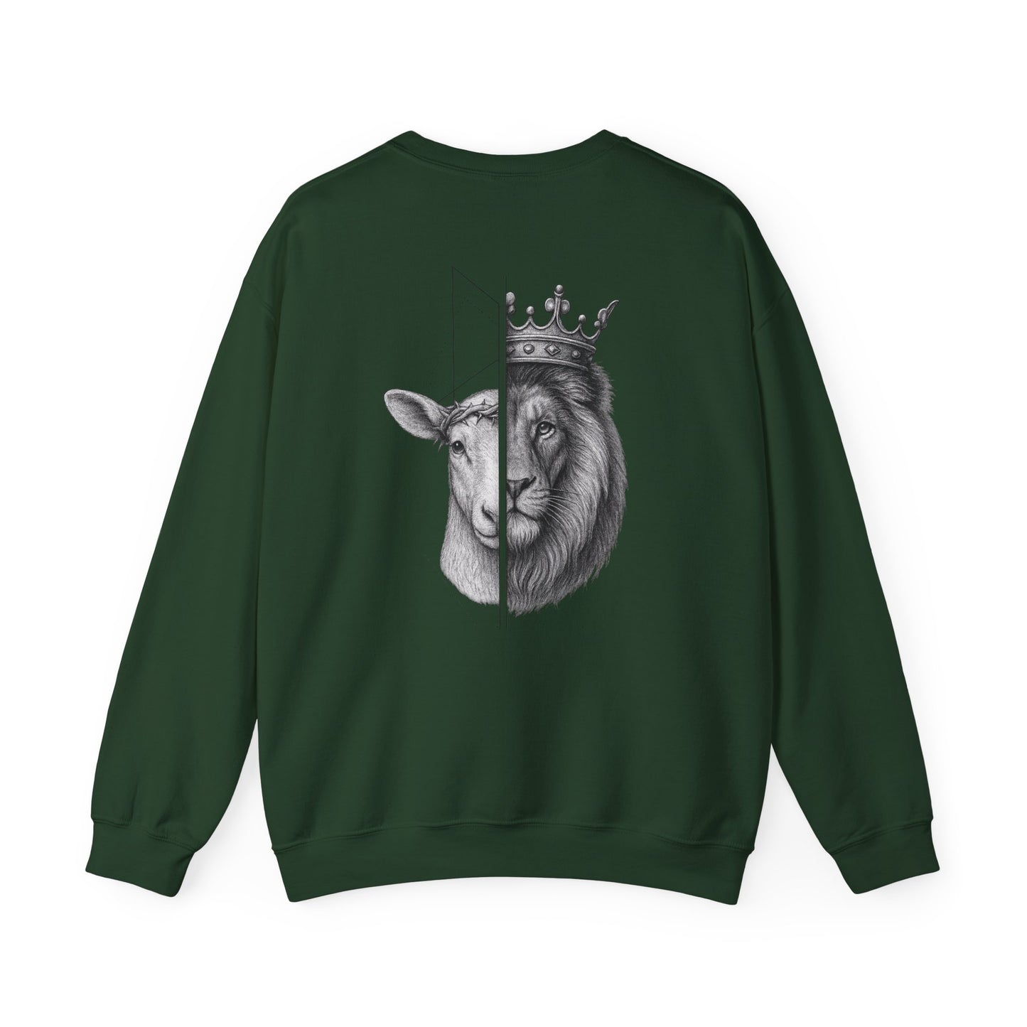 Lion and Lamb Crewneck Sweatshirt