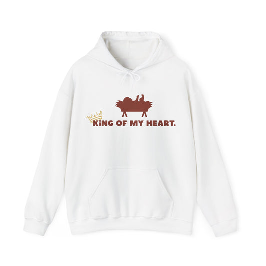 King of my heart Christmas Hoodie
