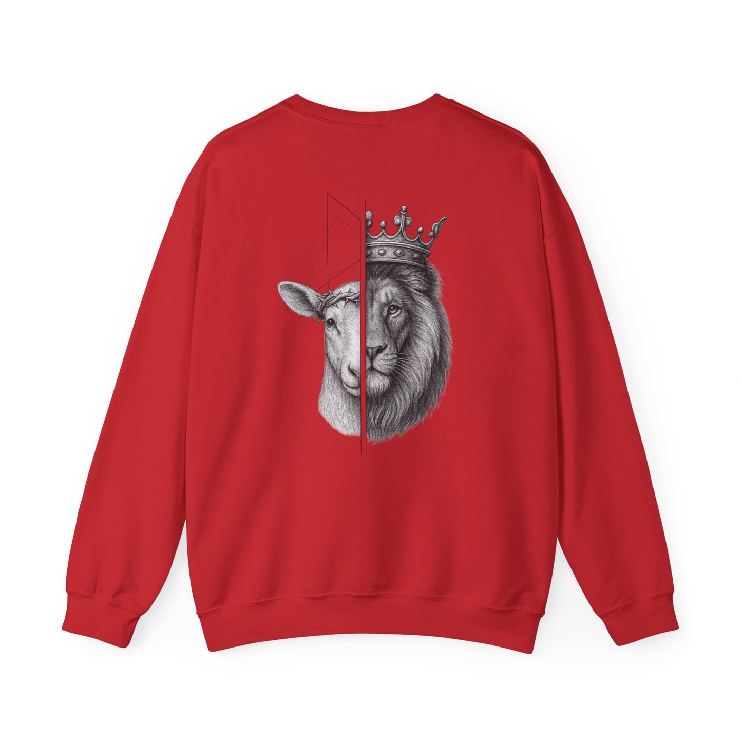Lion and Lamb Crewneck Sweatshirt