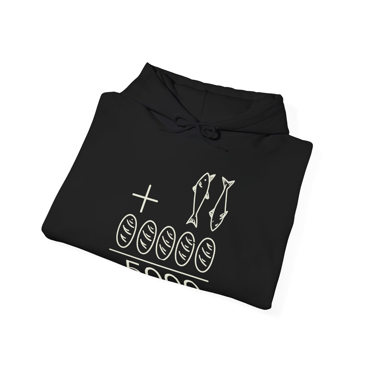 5 Loaves and 2 Fish Medium heavy Hoodie