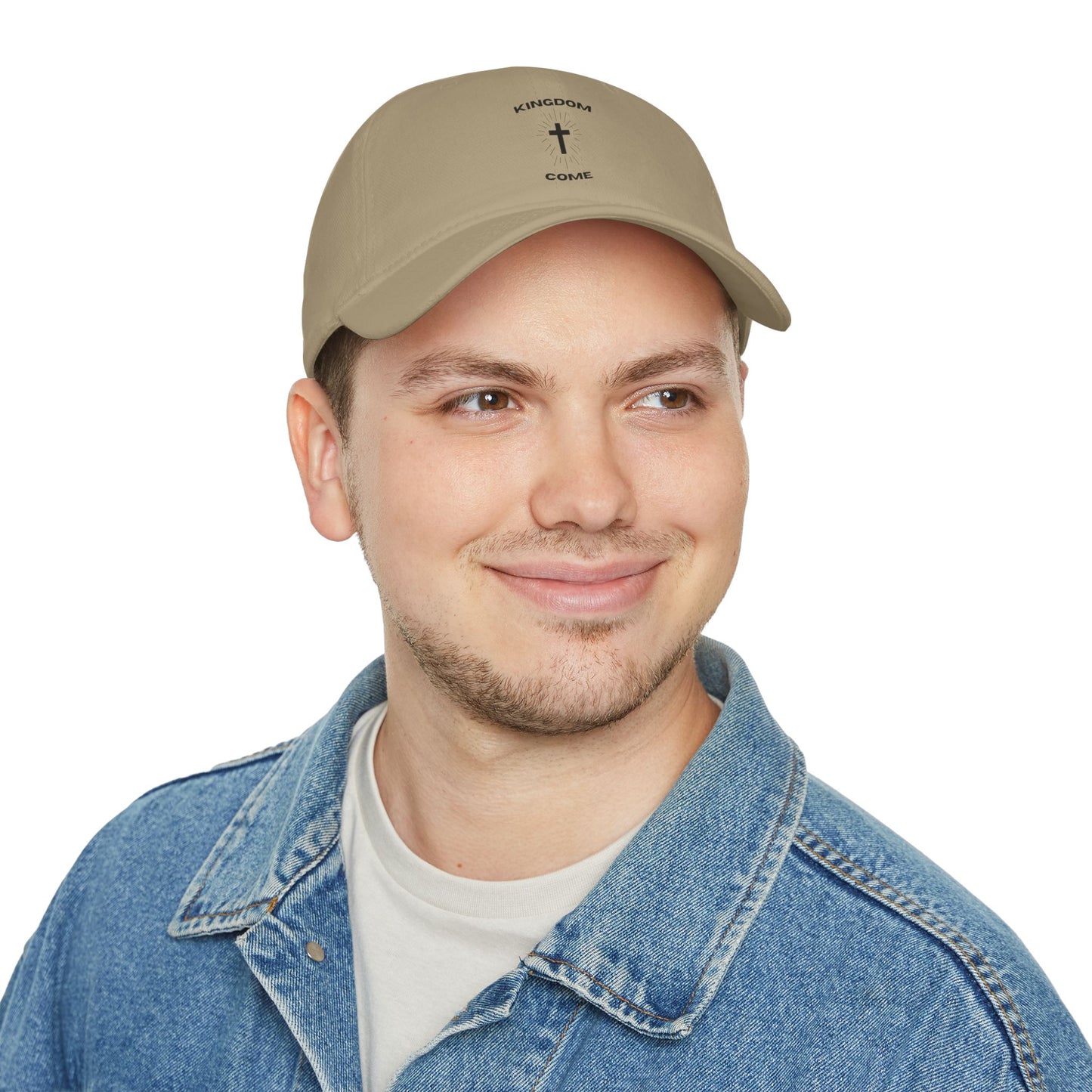 Kingdom Come Low Profile Baseball Cap, Casual Hat, Gift for Him/Her, Everyday Wear, Faith-Based Cap