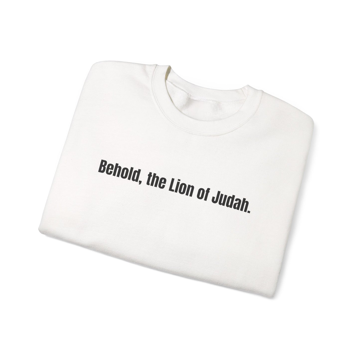 Lion and Lamb Crewneck Sweatshirt