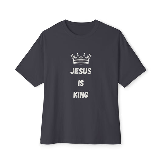 Jesus Is King Oversized Tee