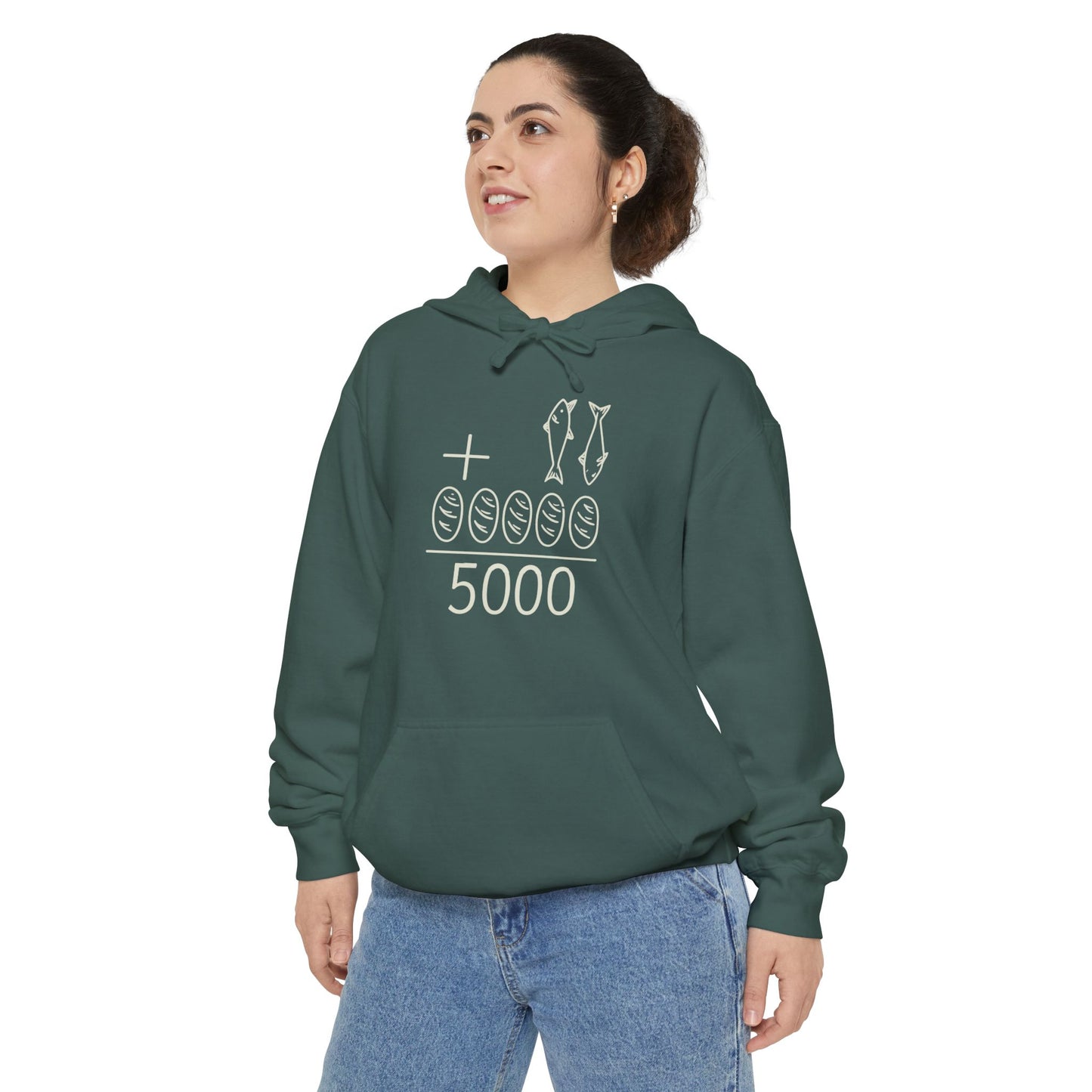 5 Loaves and 2 Fish Heavy Weight Hoodie