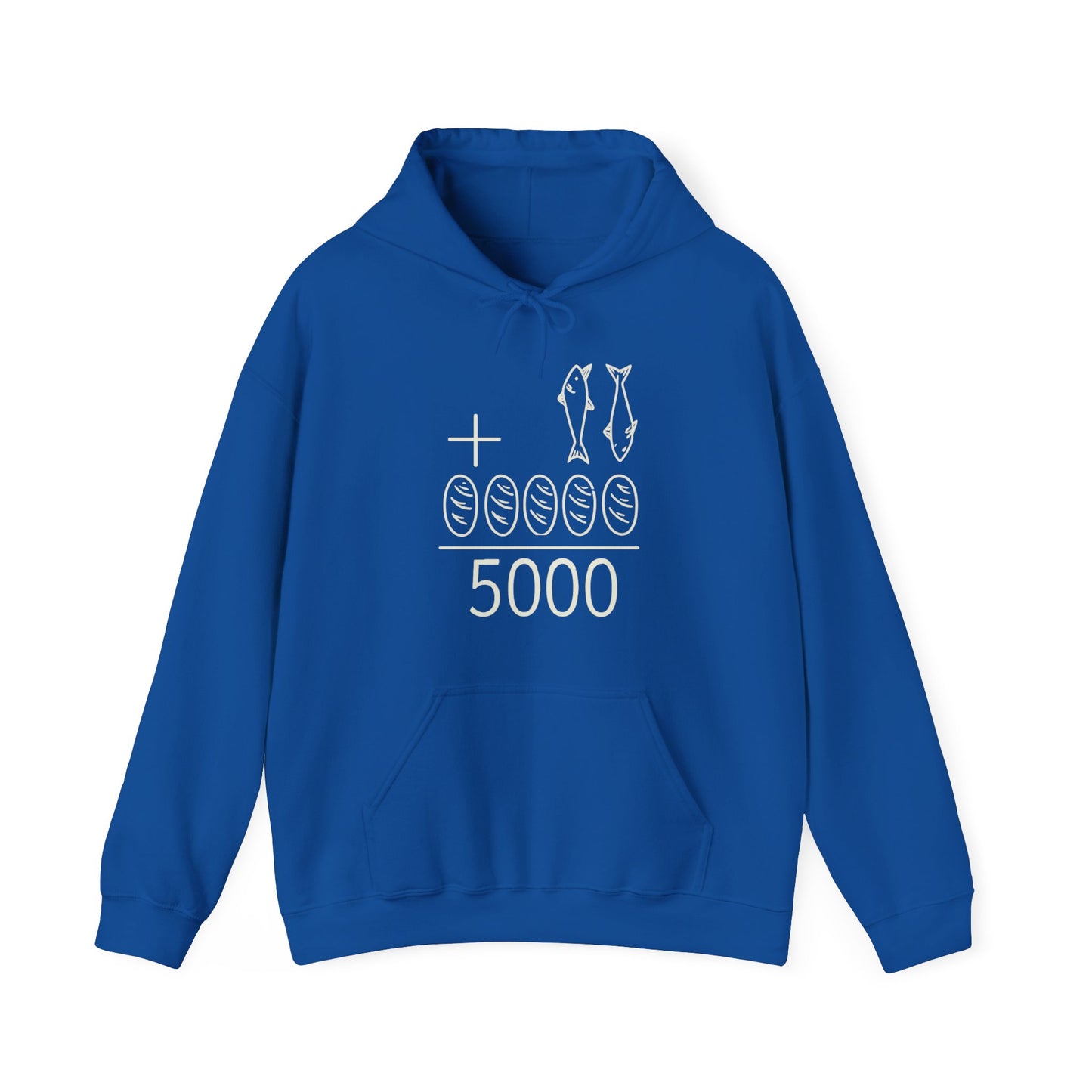 5 Loaves and 2 Fish Medium heavy Hoodie