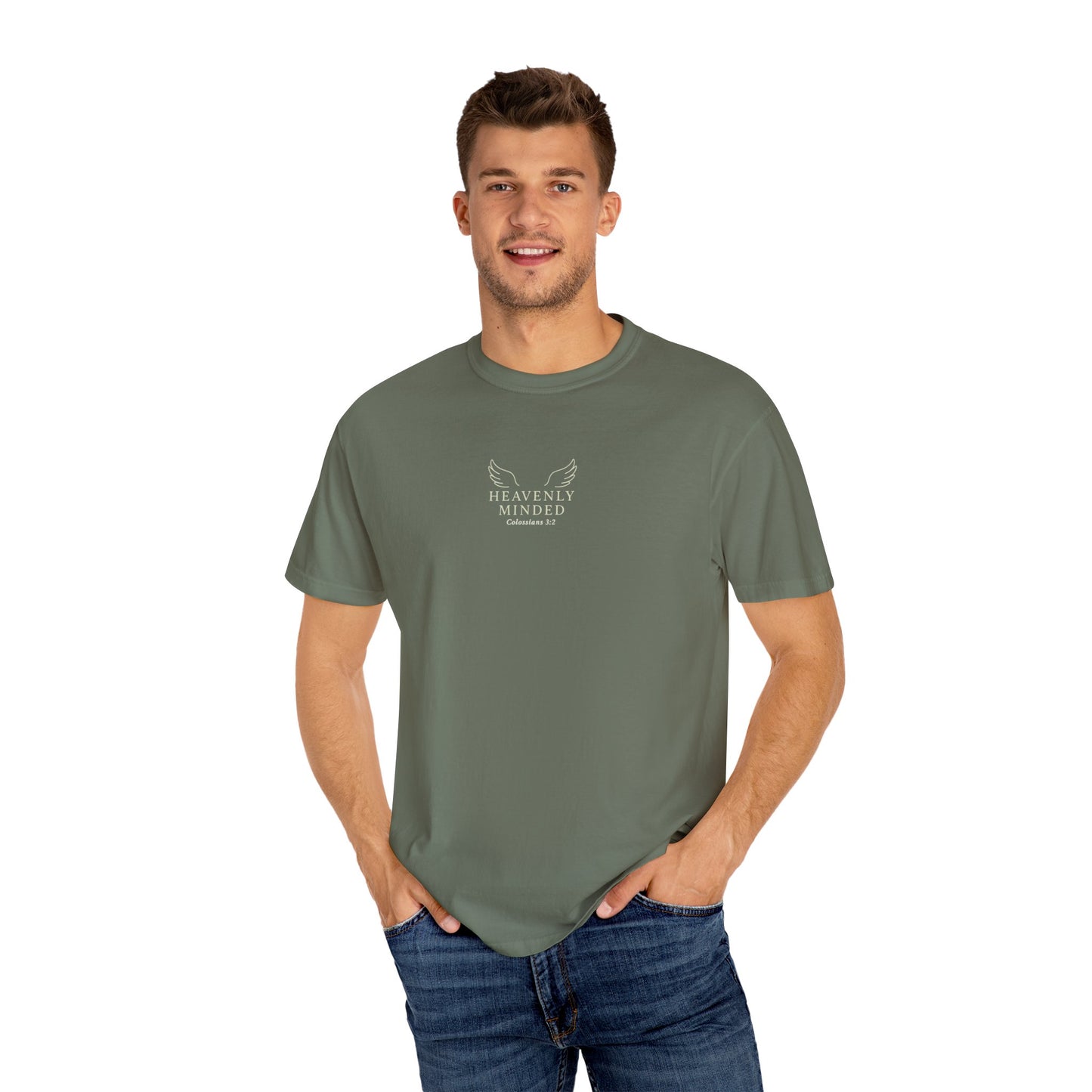 Heavenly Minded T-Shirt, Comfortable Casual Wear, Gift for Spiritual Friends, Unisex Clothing, Everyday Relaxed Tee