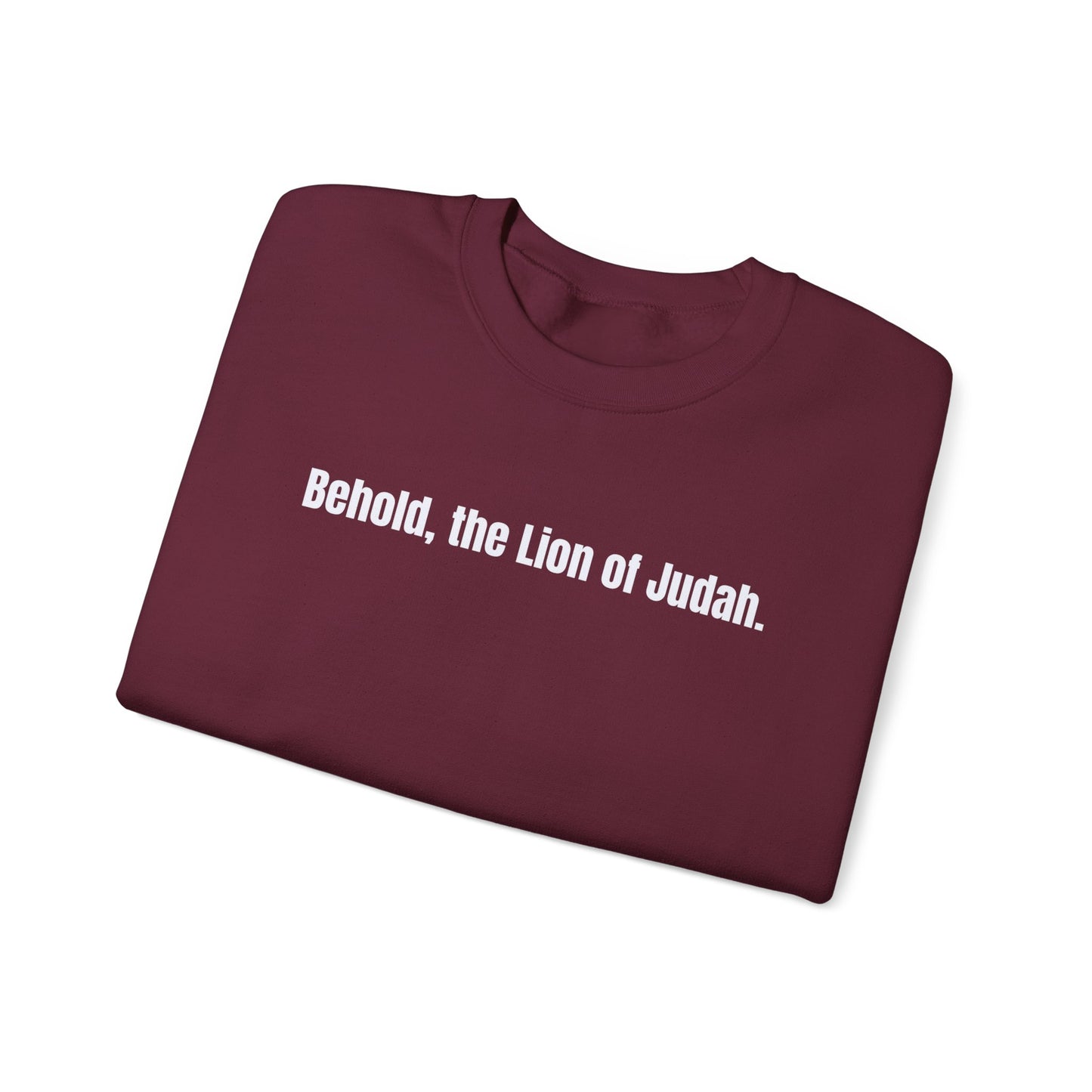 Lion and Lamb Crewneck Sweatshirt