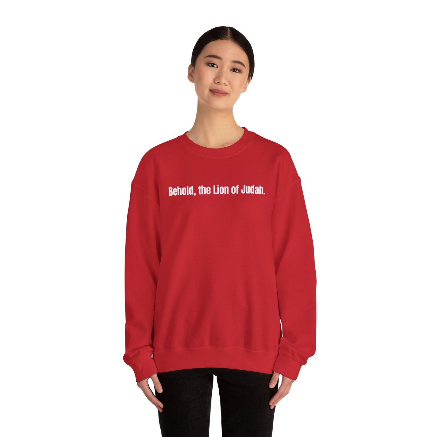 Lion and Lamb Crewneck Sweatshirt