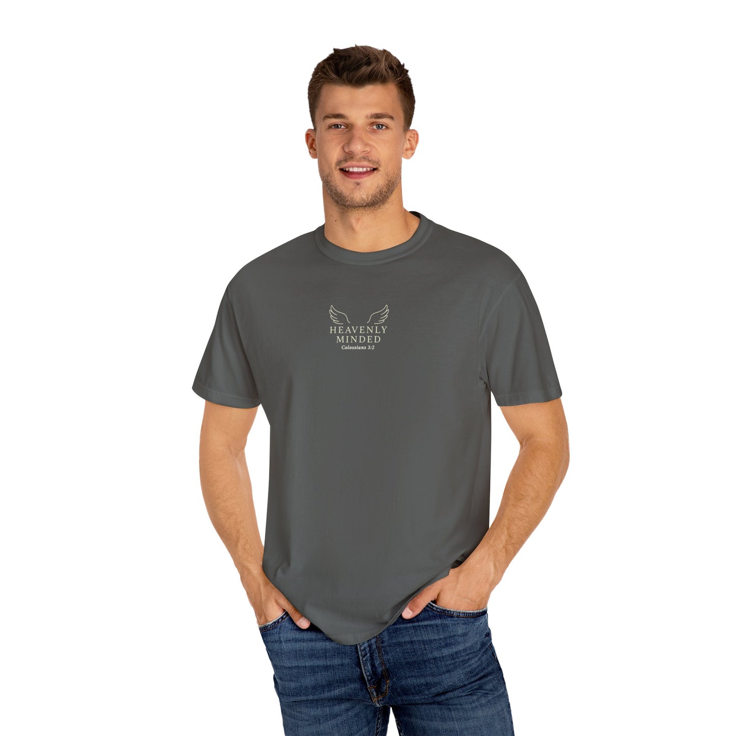 Heavenly Minded T-Shirt, Comfortable Casual Wear, Gift for Spiritual Friends, Unisex Clothing, Everyday Relaxed Tee