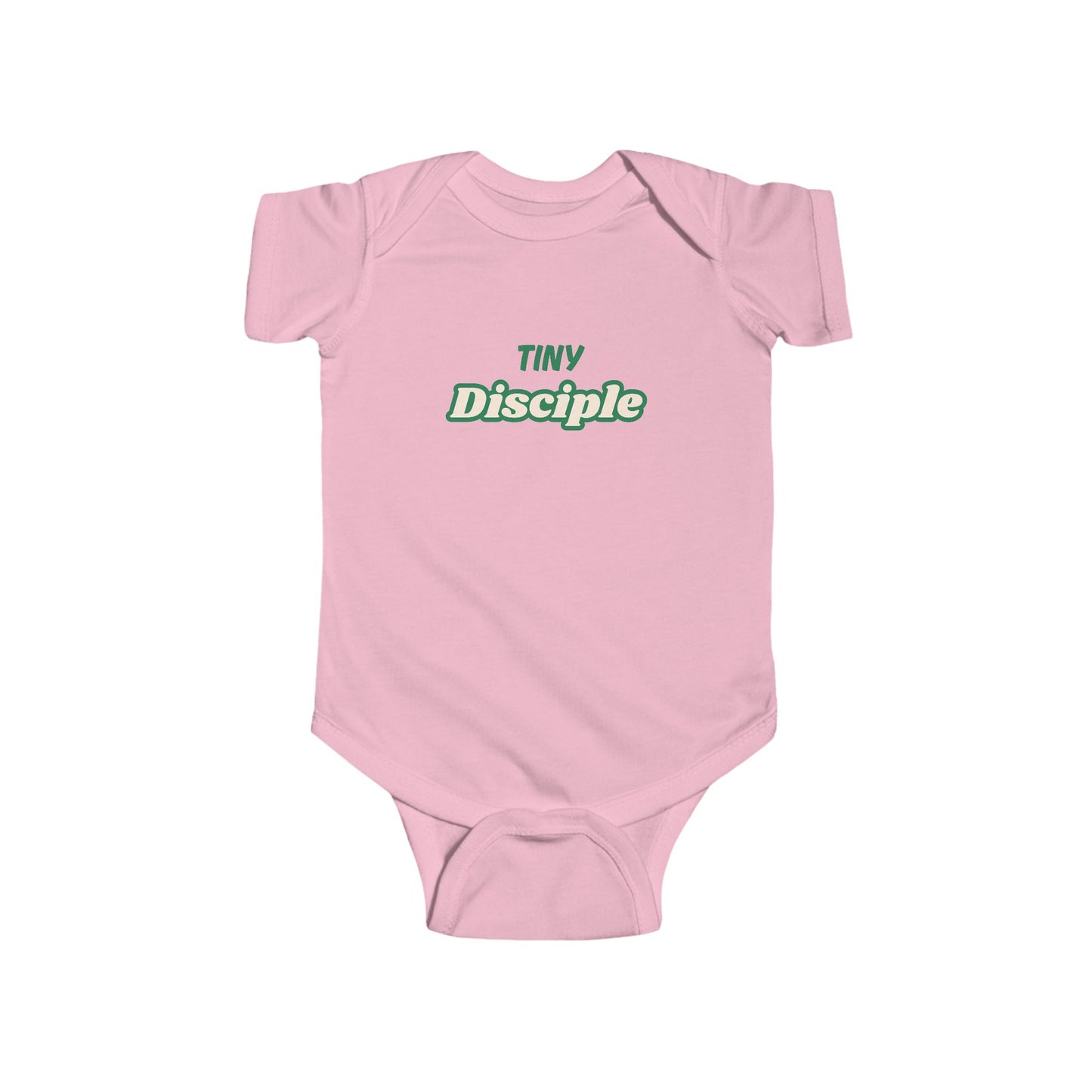 Infant Bodysuit Onesie, Tiny Disciple Christian Baby Clothes, Personalized Baptism Gift, Newborn Outfit, Baby Shower Present