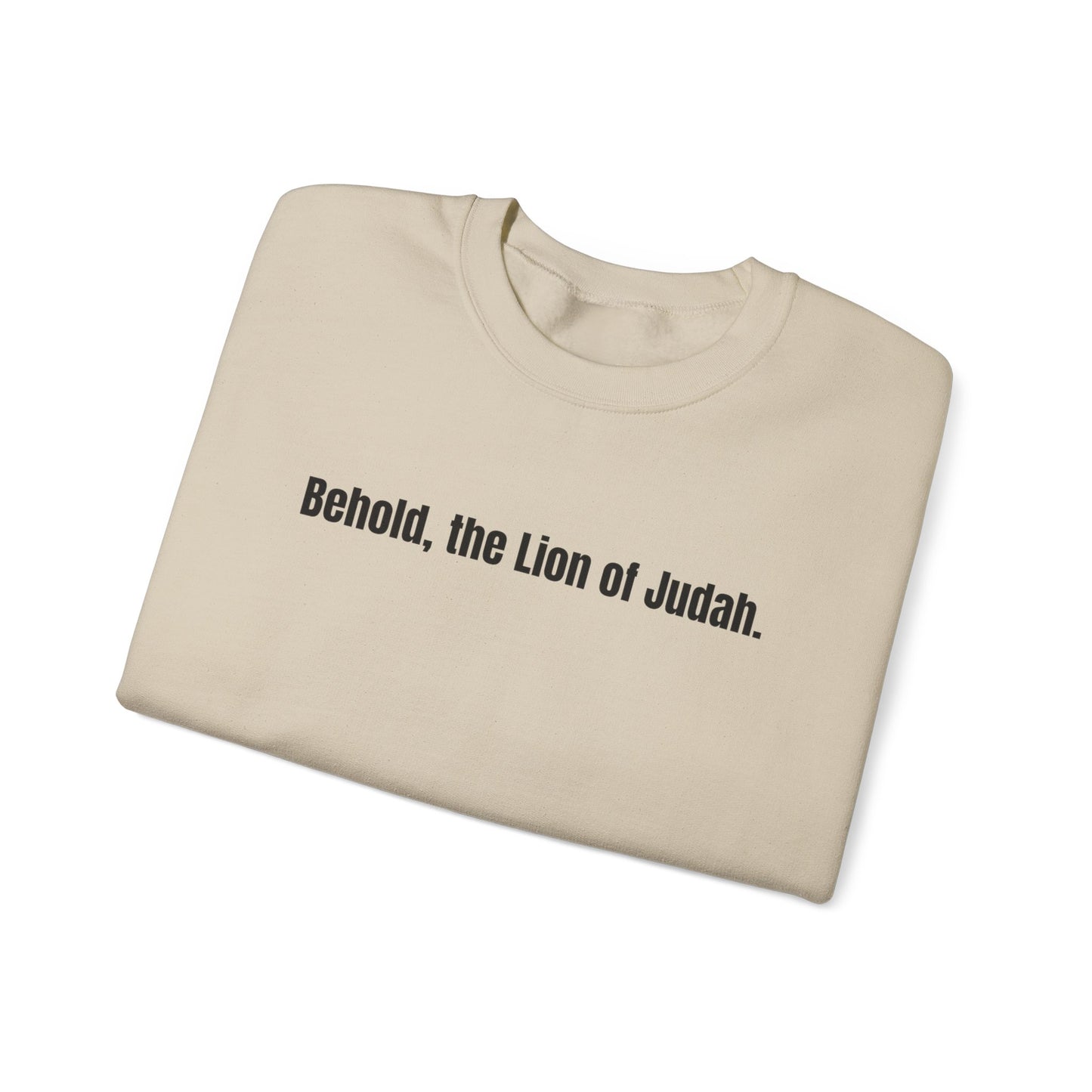 Lion and Lamb Crewneck Sweatshirt
