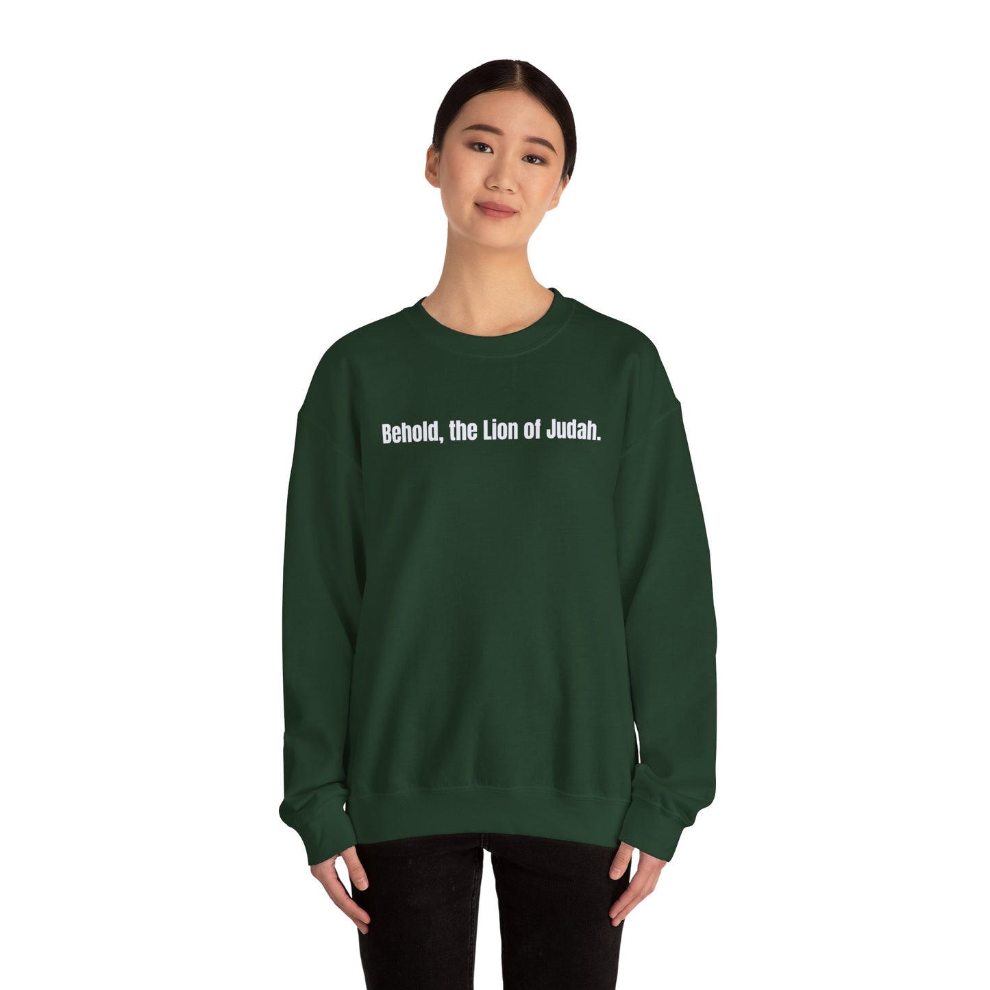 Lion and Lamb Crewneck Sweatshirt