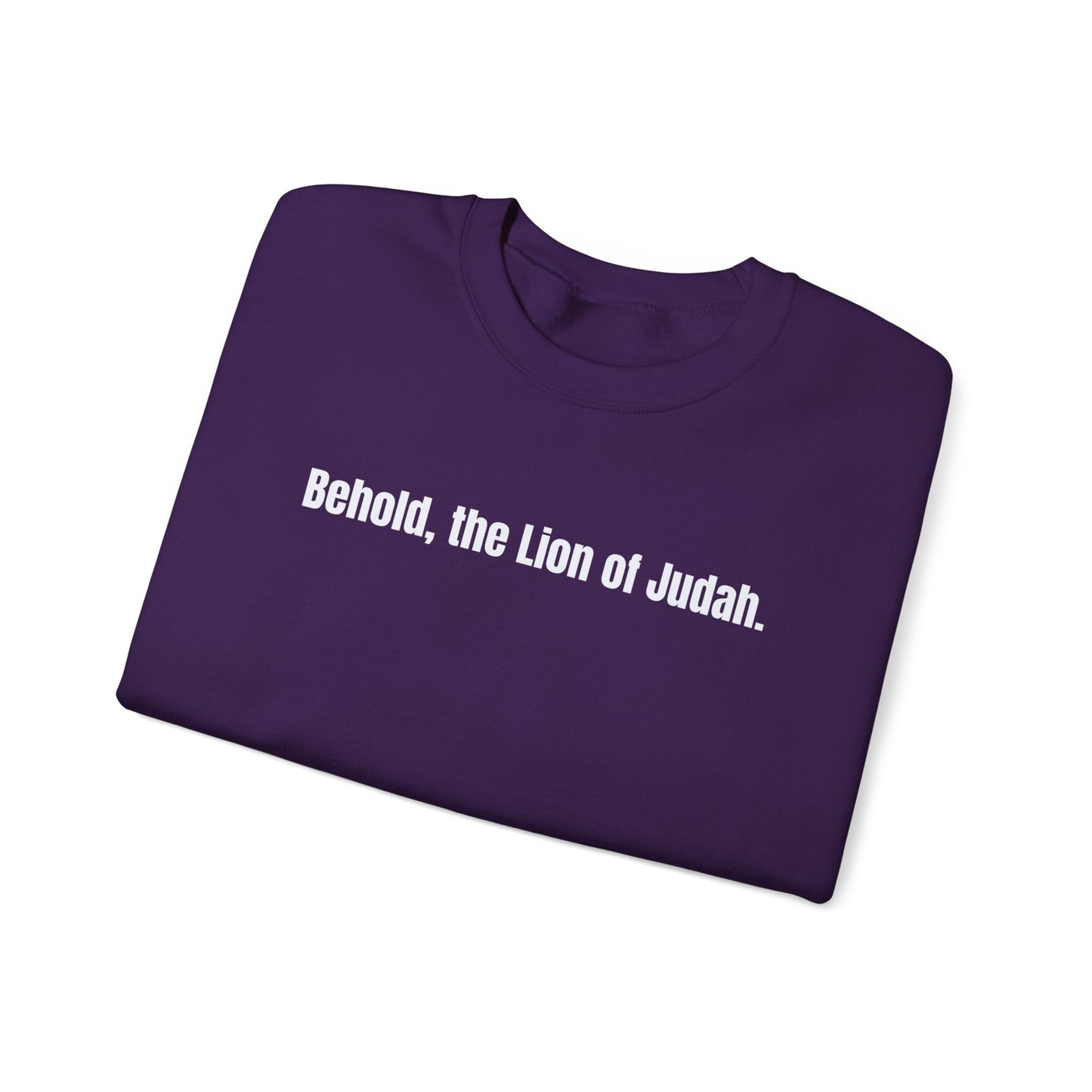 Lion and Lamb Crewneck Sweatshirt