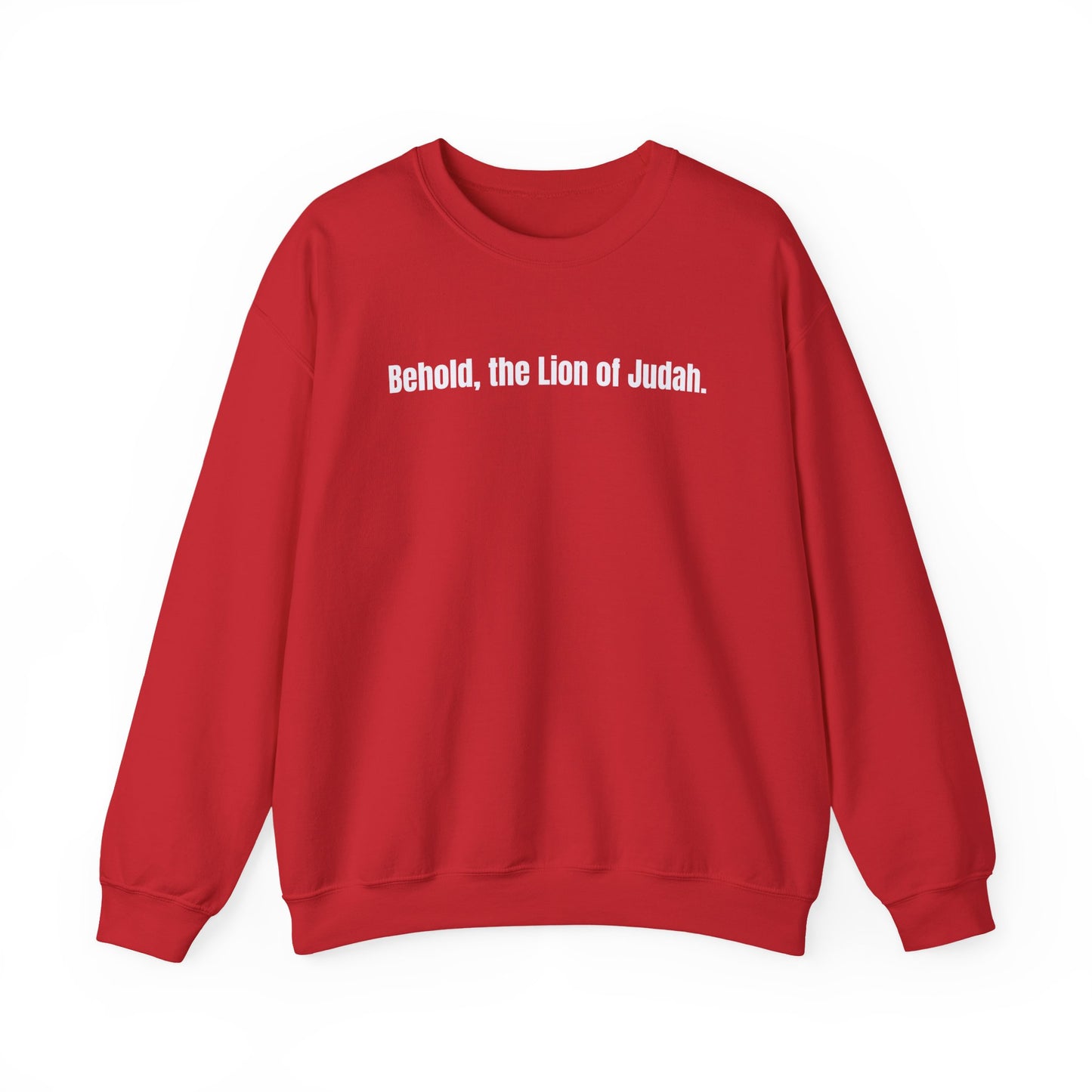 Lion and Lamb Crewneck Sweatshirt