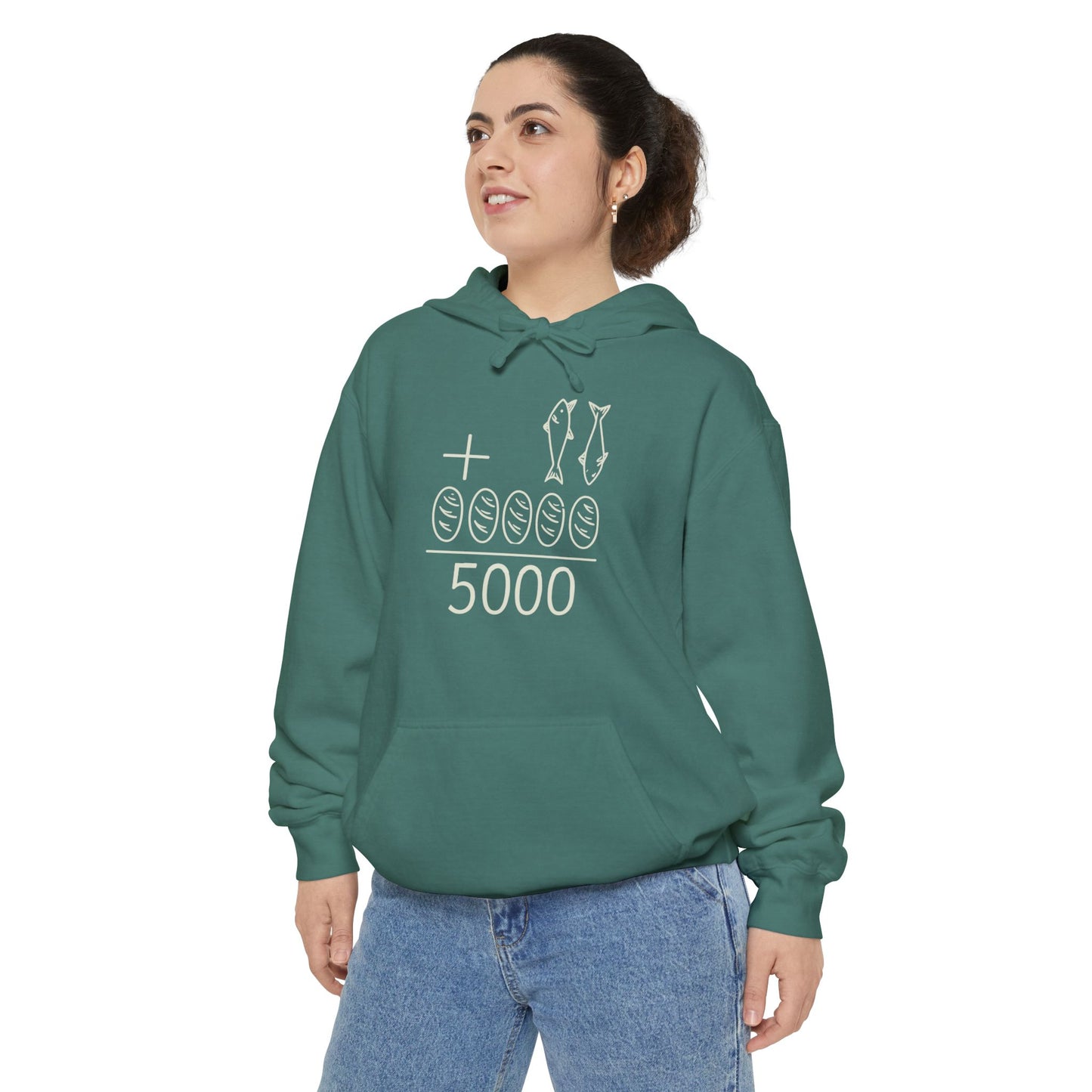 5 Loaves and 2 Fish Heavy Weight Hoodie