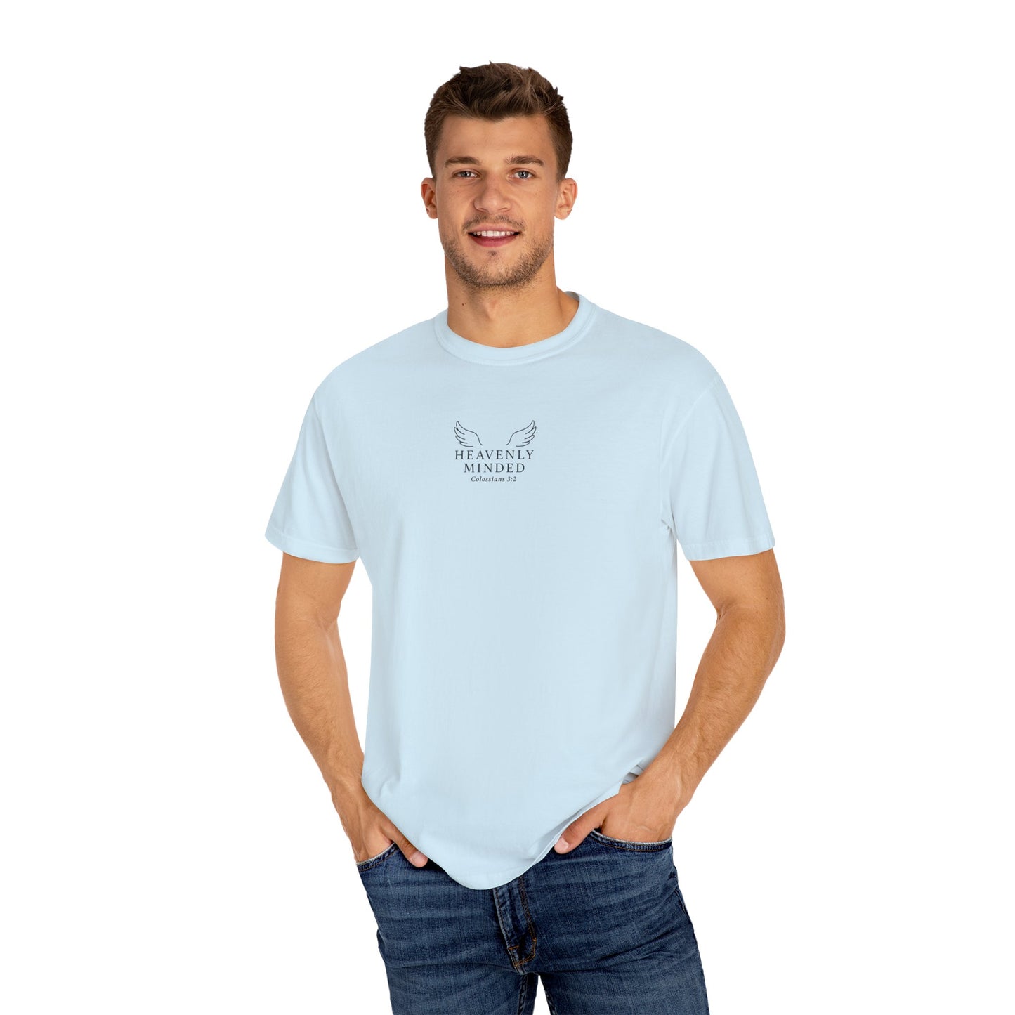 Heavenly Minded T-Shirt, Comfortable Casual Wear, Gift for Spiritual Friends, Unisex Clothing, Everyday Relaxed Tee