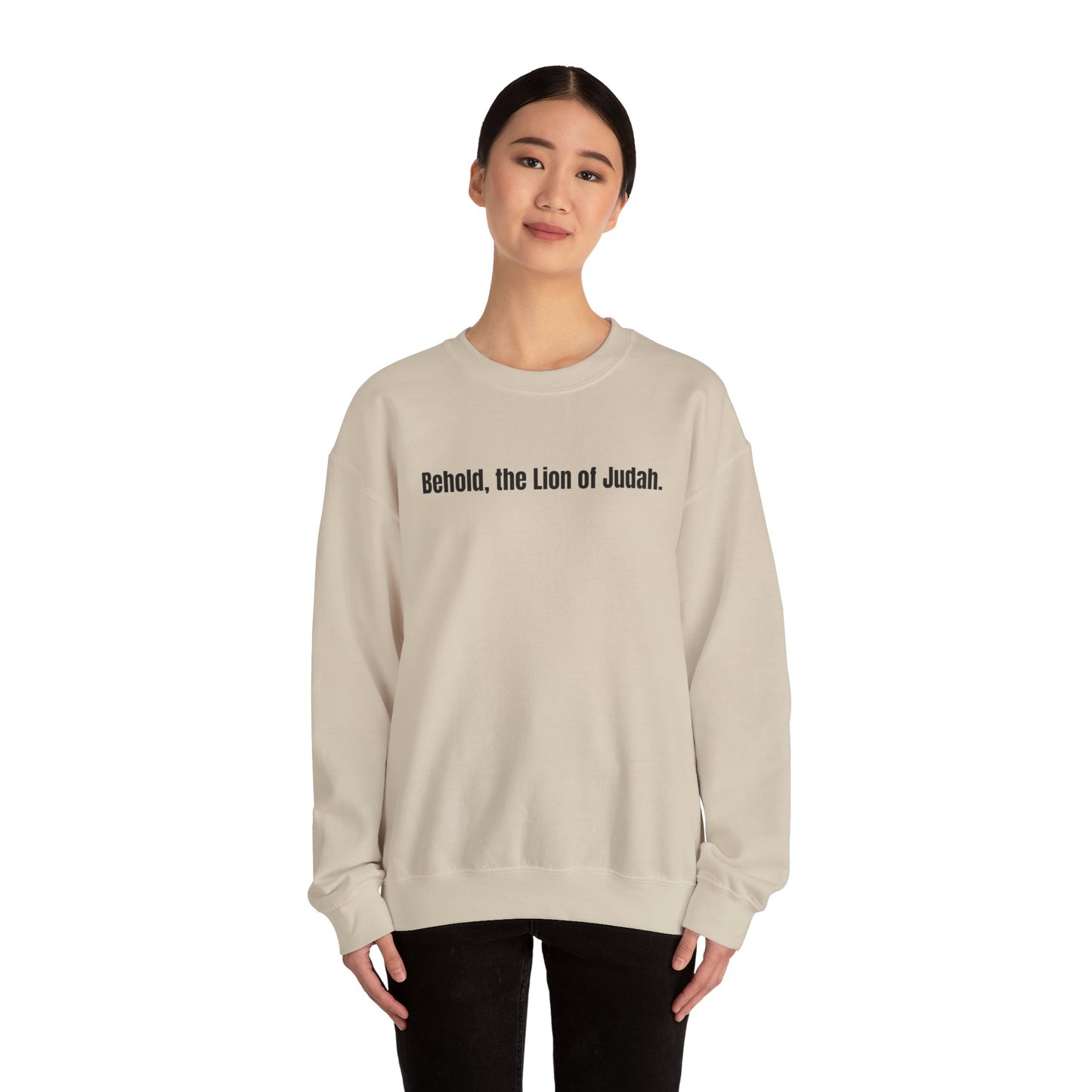 Lion and Lamb Crewneck Sweatshirt