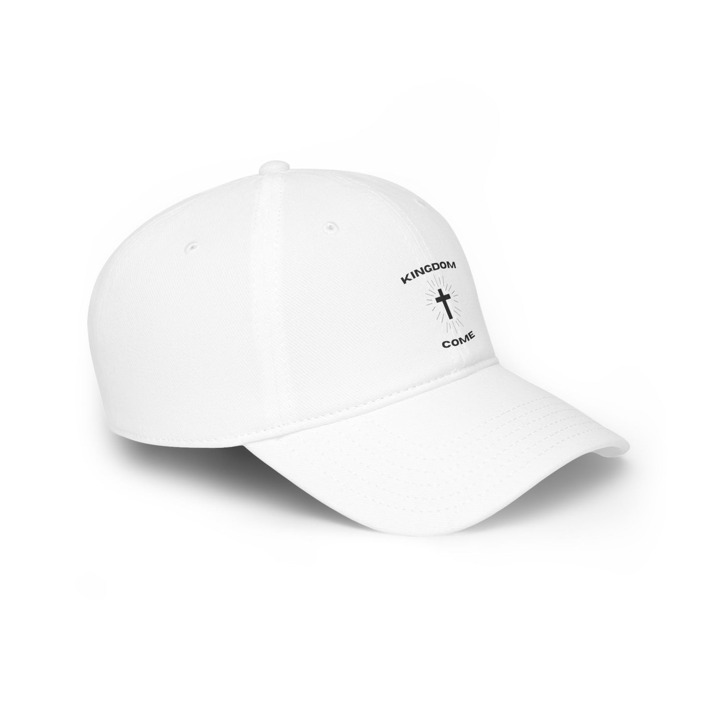 Kingdom Come Low Profile Baseball Cap, Casual Hat, Gift for Him/Her, Everyday Wear, Faith-Based Cap