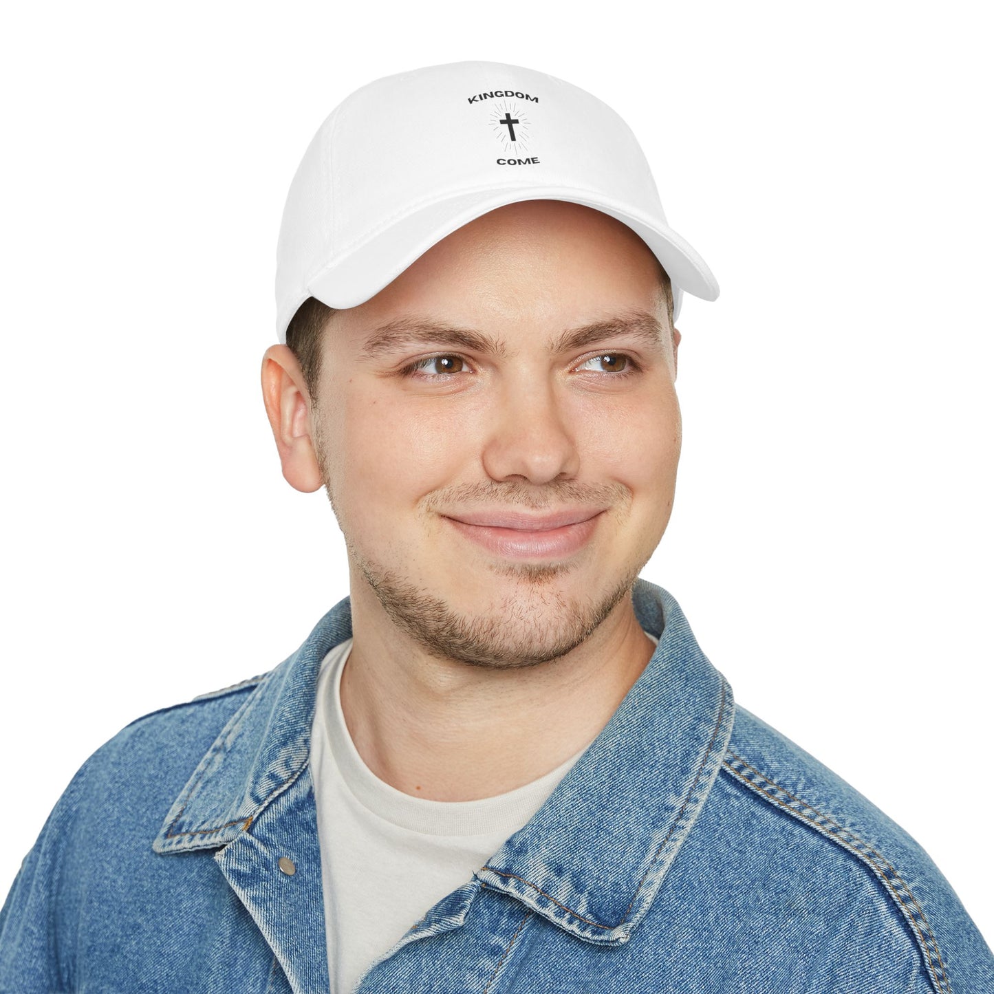 Kingdom Come Low Profile Baseball Cap, Casual Hat, Gift for Him/Her, Everyday Wear, Faith-Based Cap