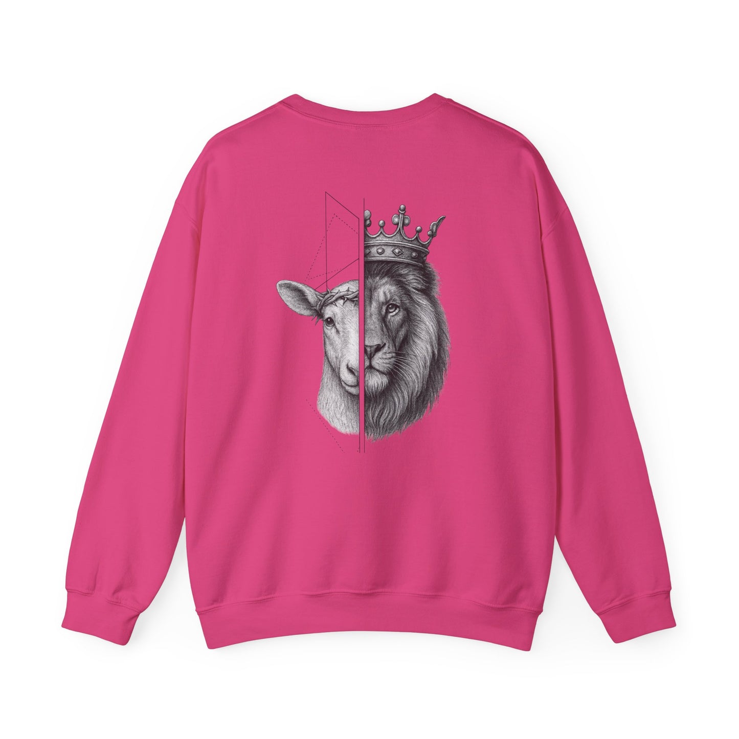 Lion and Lamb Crewneck Sweatshirt