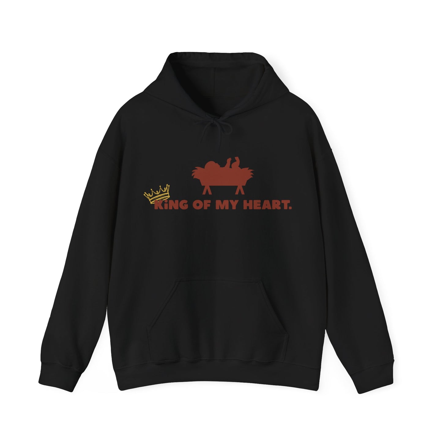 King of my heart Christmas Hoodie