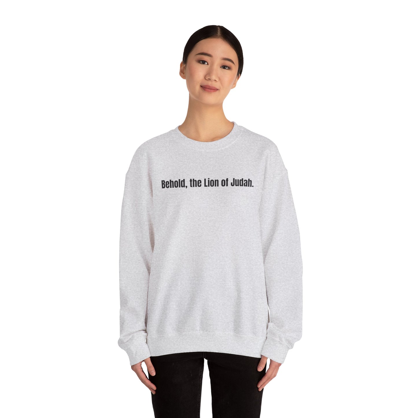 Lion and Lamb Crewneck Sweatshirt