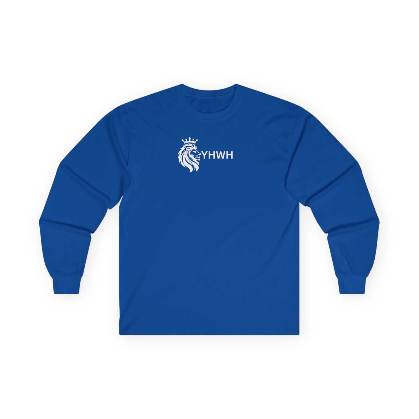 YHWH Lion Crown Long Sleeve Tee