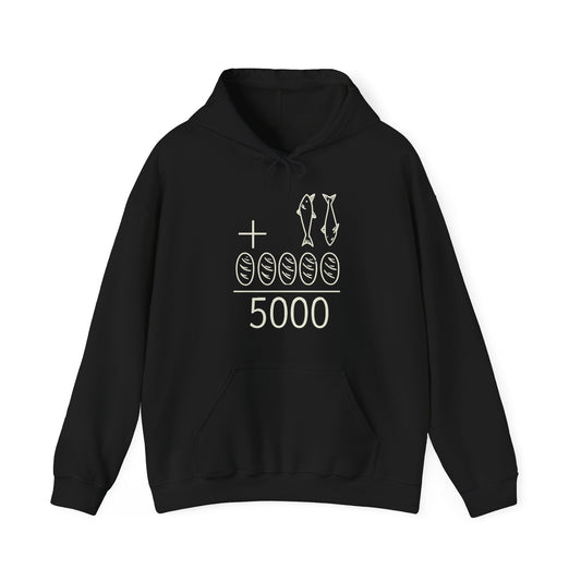 5 Loaves and 2 Fish Medium heavy Hoodie