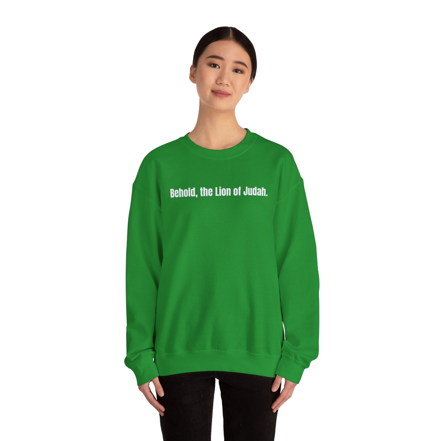 Lion and Lamb Crewneck Sweatshirt